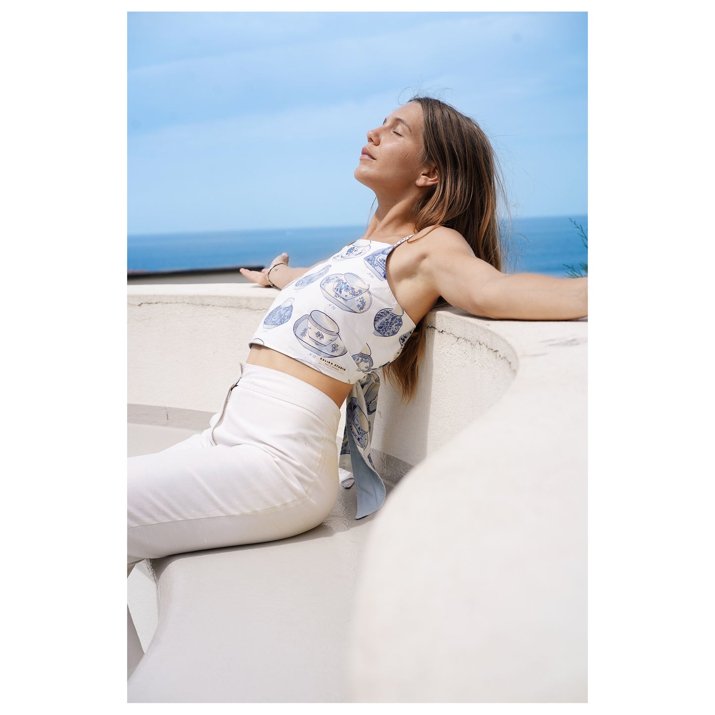 CROP TOP PORCELAINE