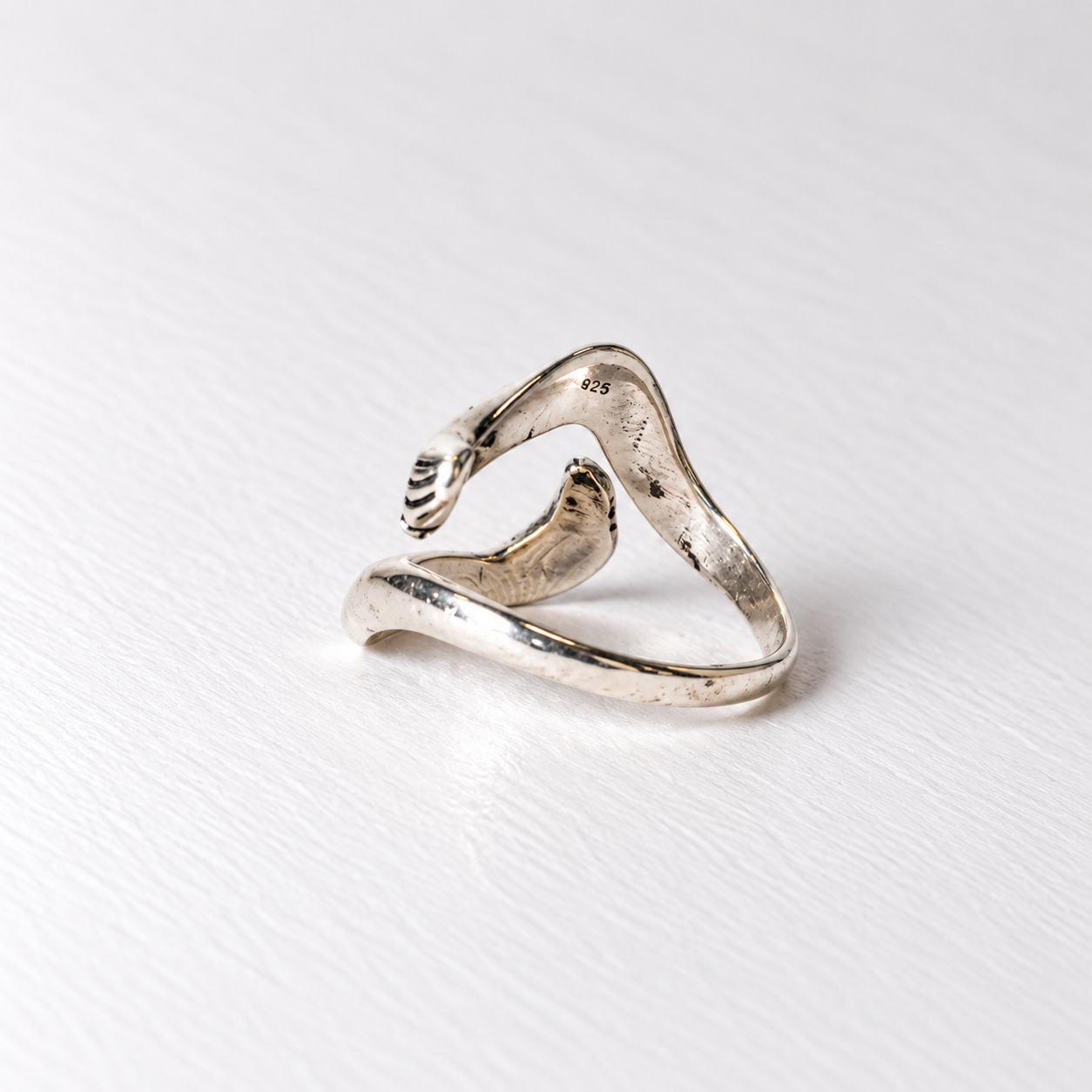 HUG — Bague en argent 925