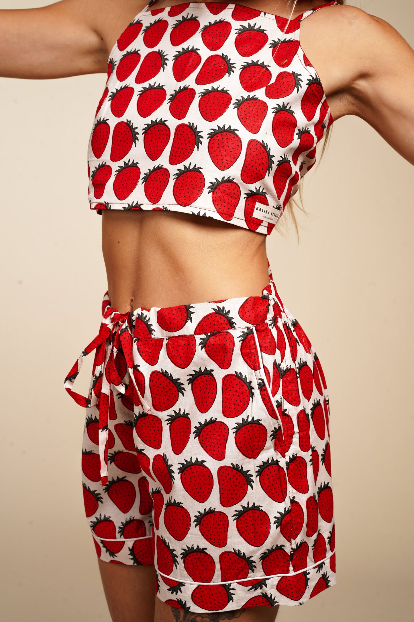 CROP TOP FRAISE