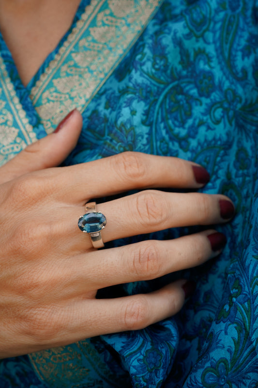 Bague Azaan – Kyanite