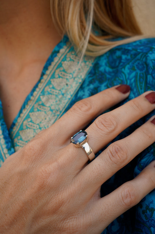 Bague Azaan – Kyanite