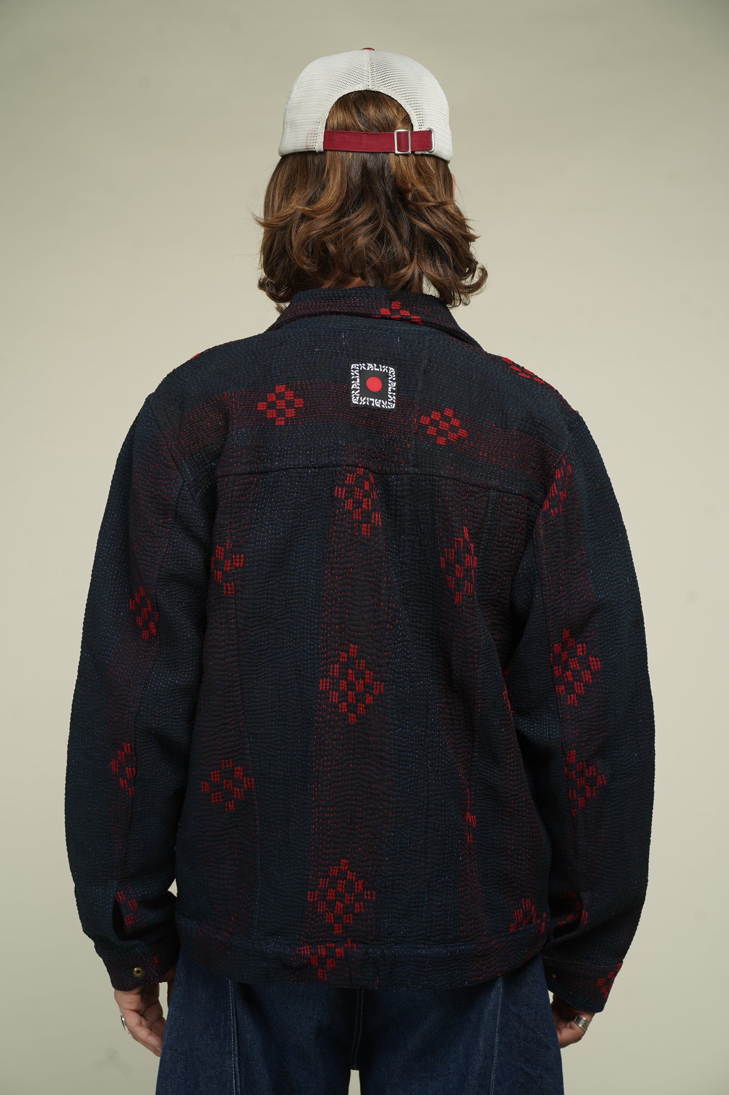 12. KANTHA DENIM JACKET L
