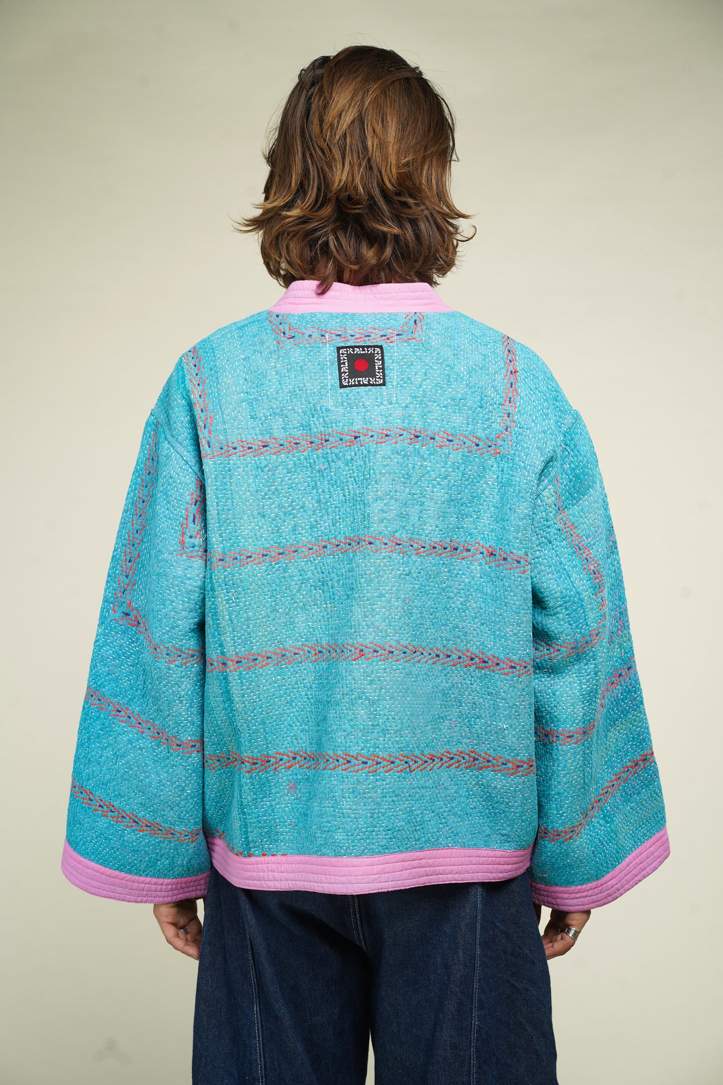 14. KIMONO REVERSIBLE KANTHA M/L