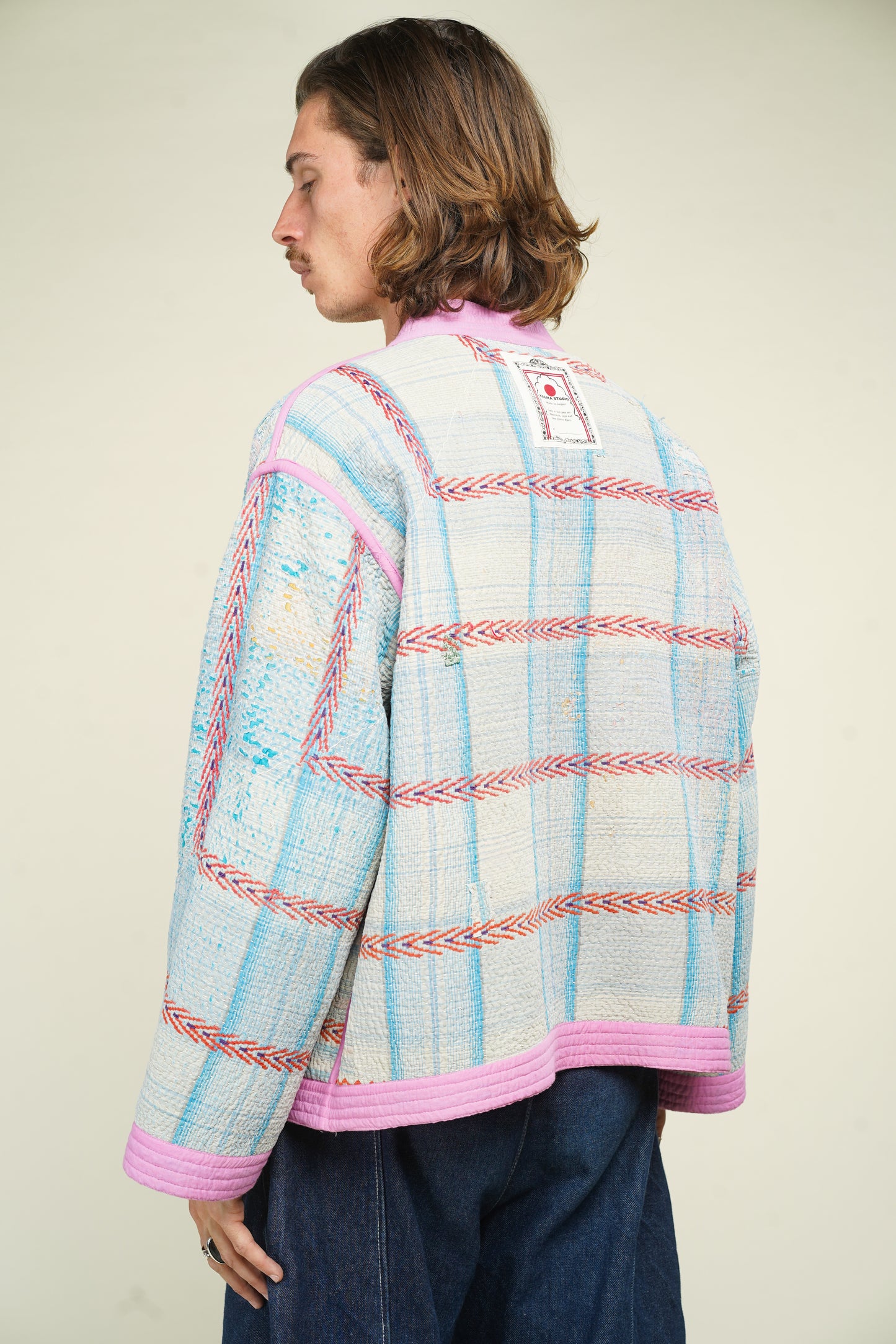 14. KIMONO REVERSIBLE KANTHA M/L