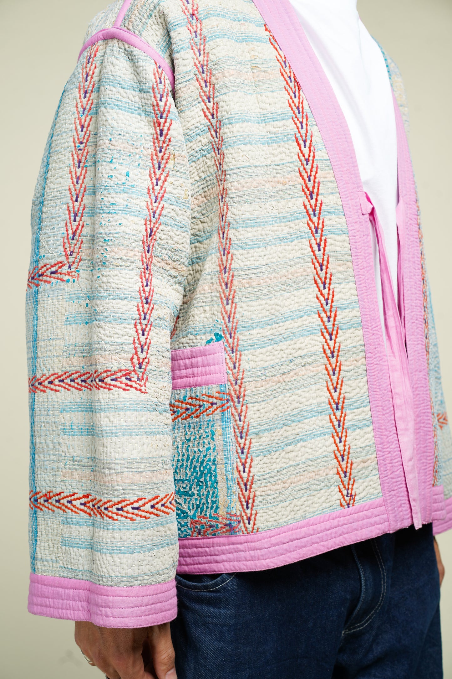14. KIMONO REVERSIBLE KANTHA M/L
