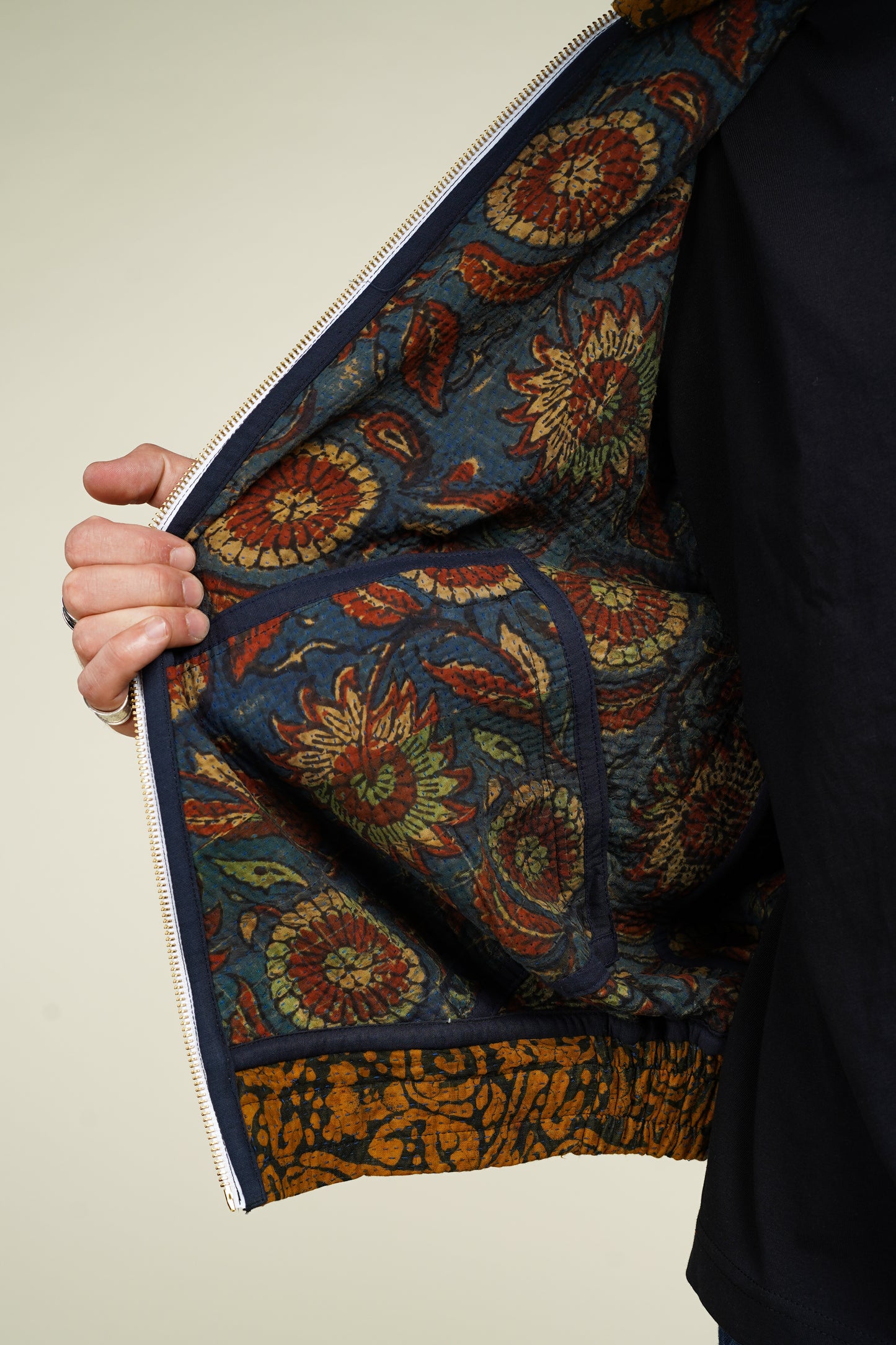 8. BOMBERS KANTHA & BLOCKPRINT L