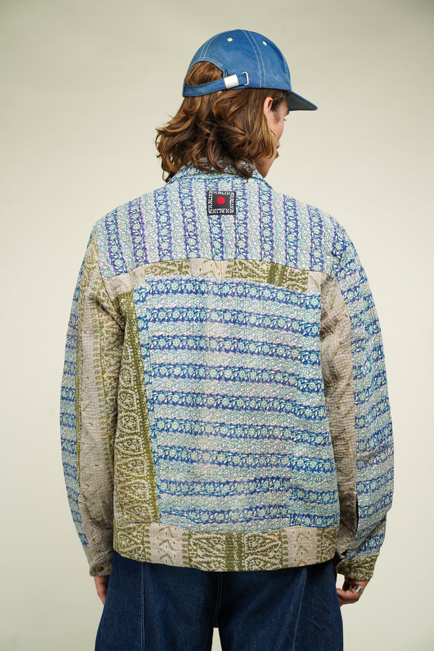 18. KANTHA DENIM JACKET M