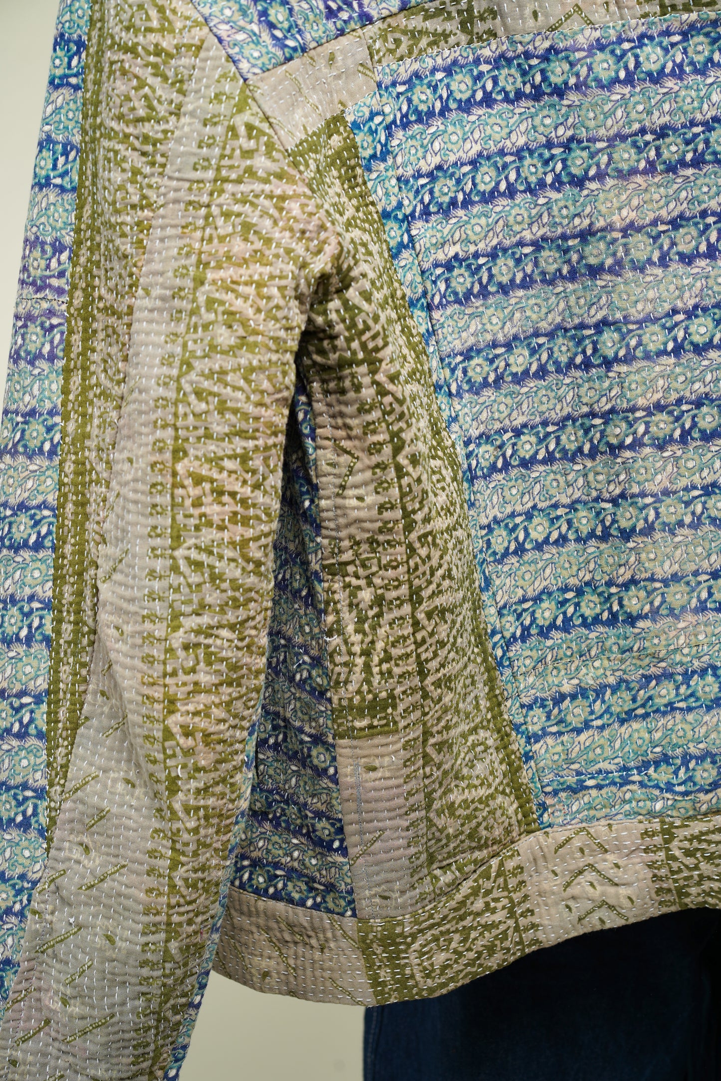 18. KANTHA DENIM JACKET M
