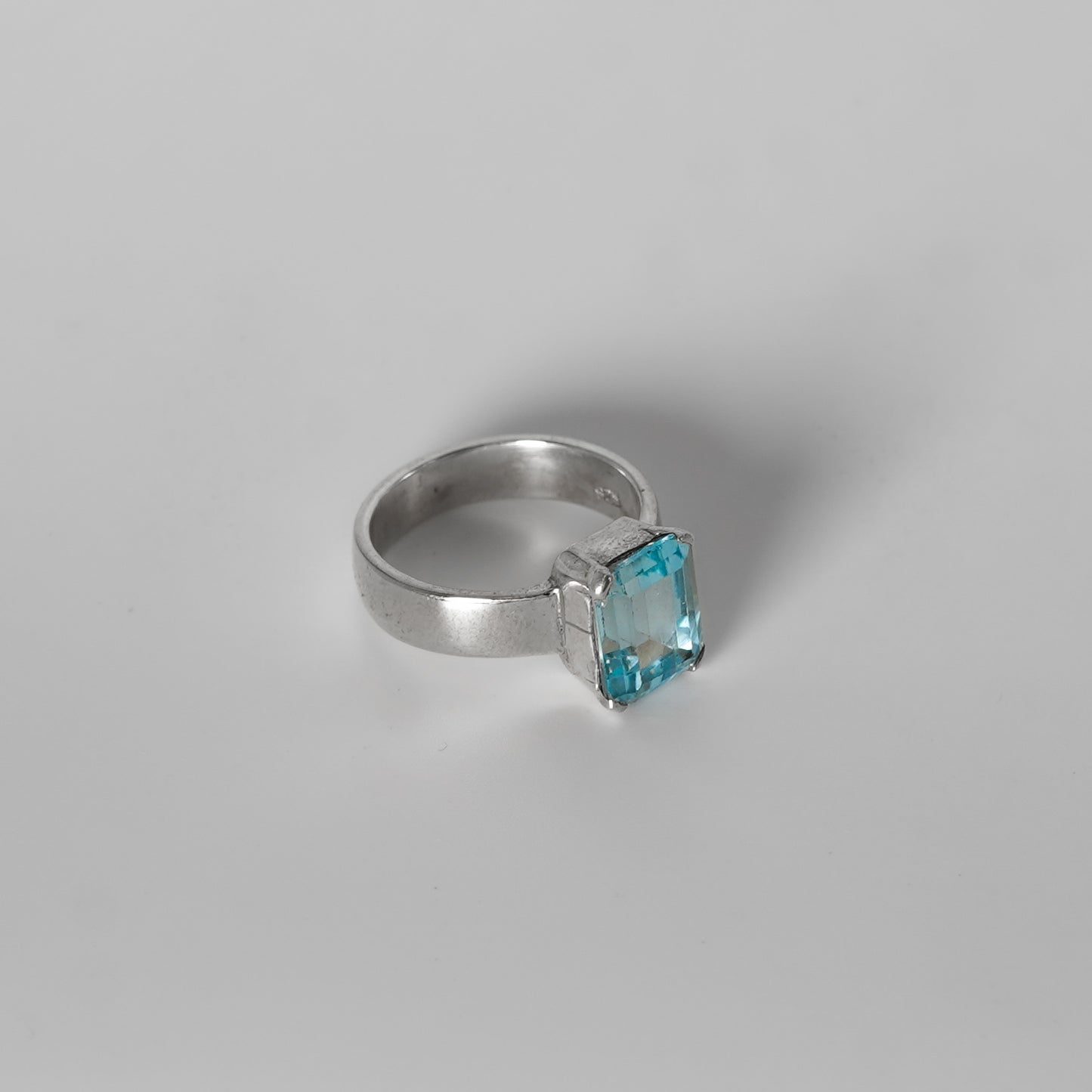 Bague Azaan – Aigue-marine