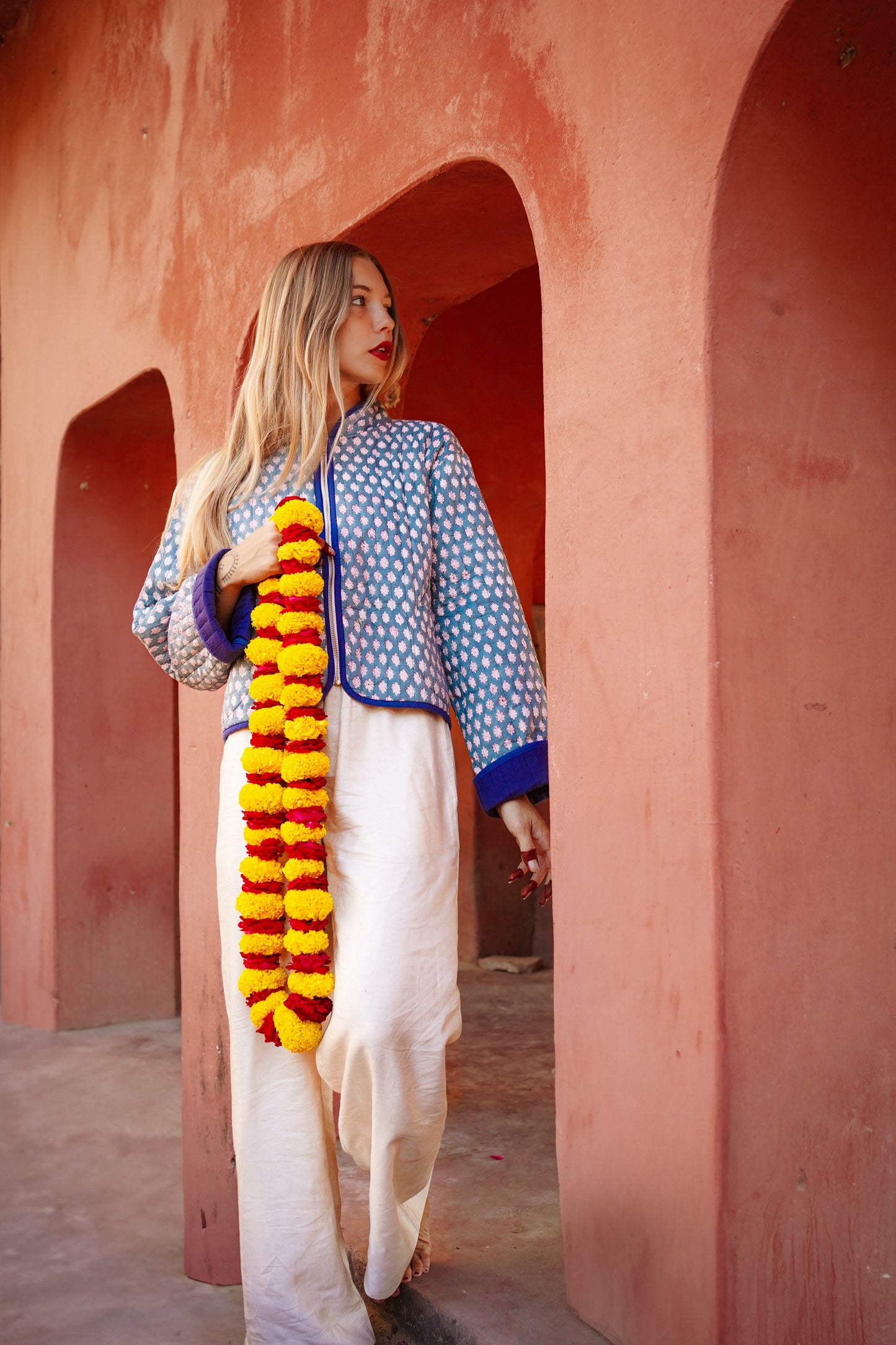 KALI JACKET BLEU PROVENCE