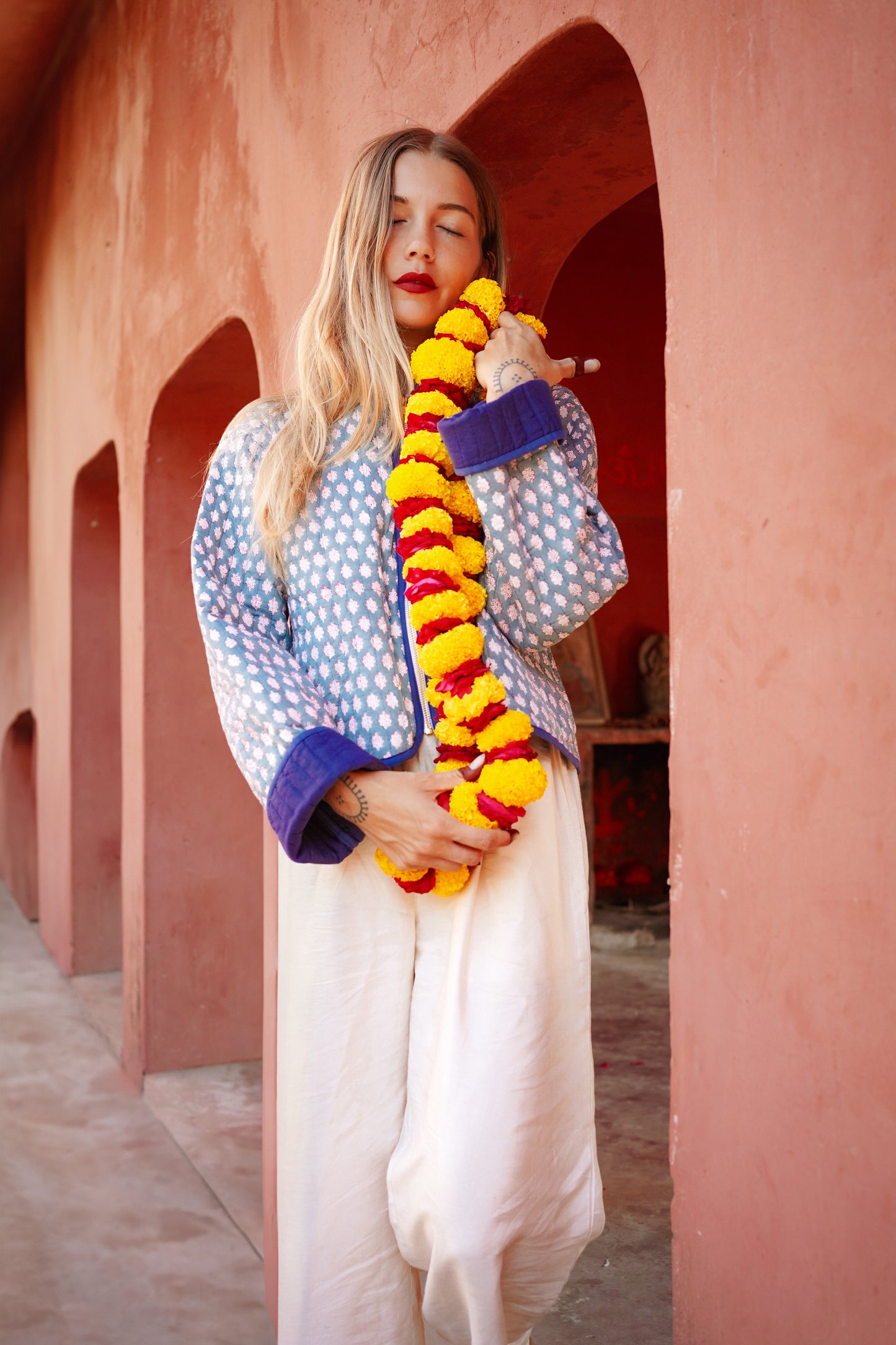 KALI JACKET BLEU PROVENCE