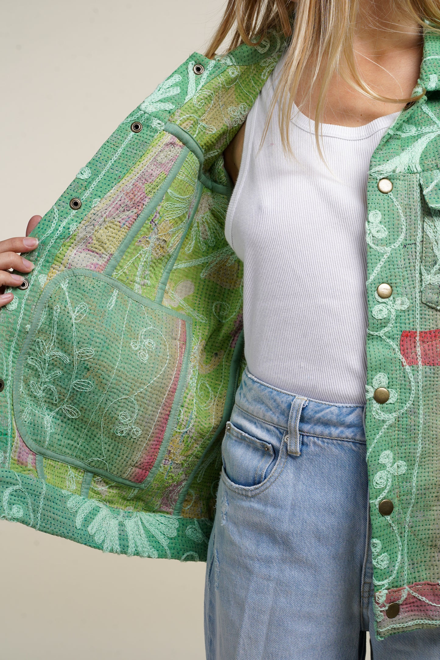 KANTHA DENIM JACKET 6