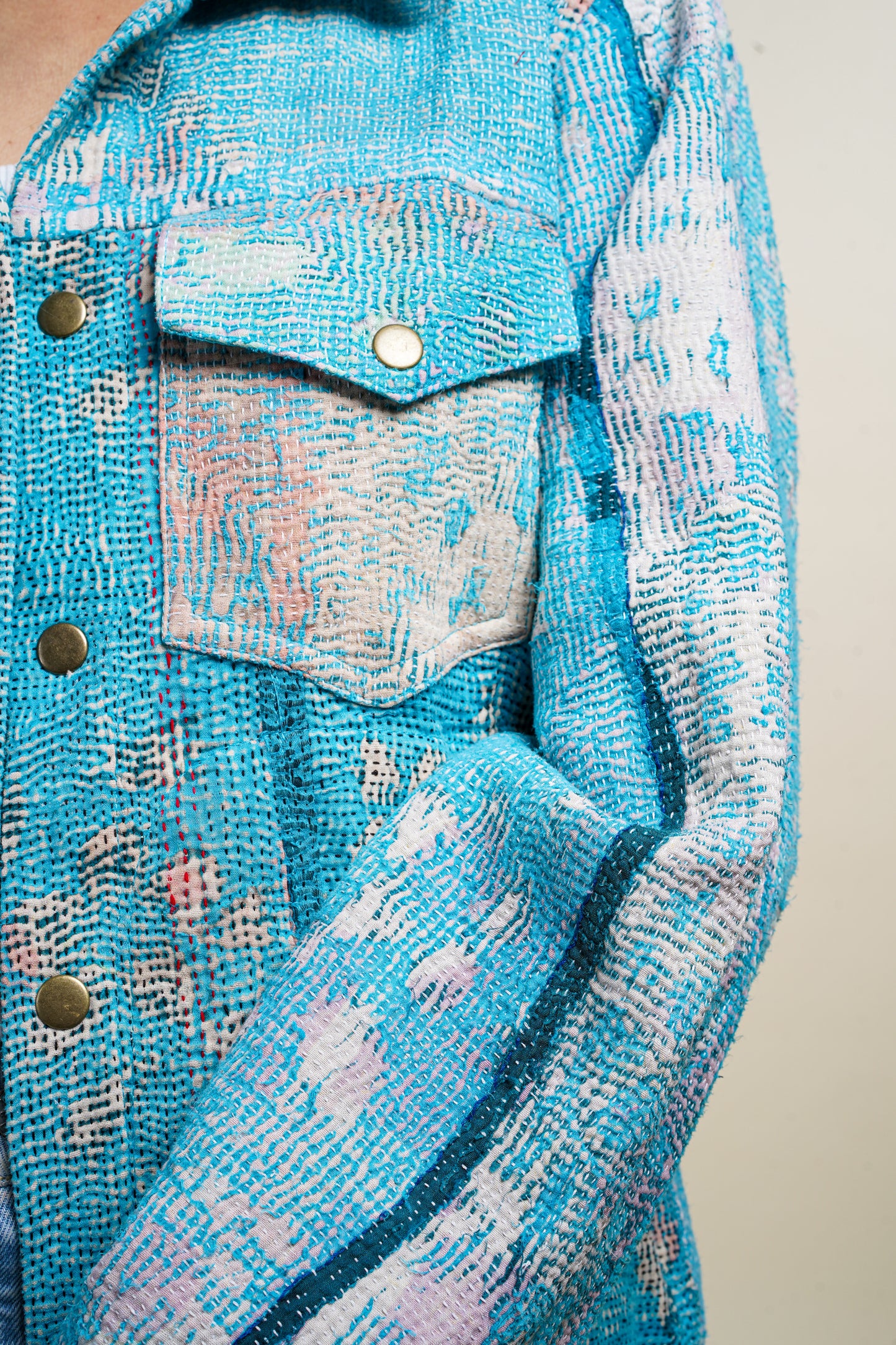KANTHA DENIM JACKET 4