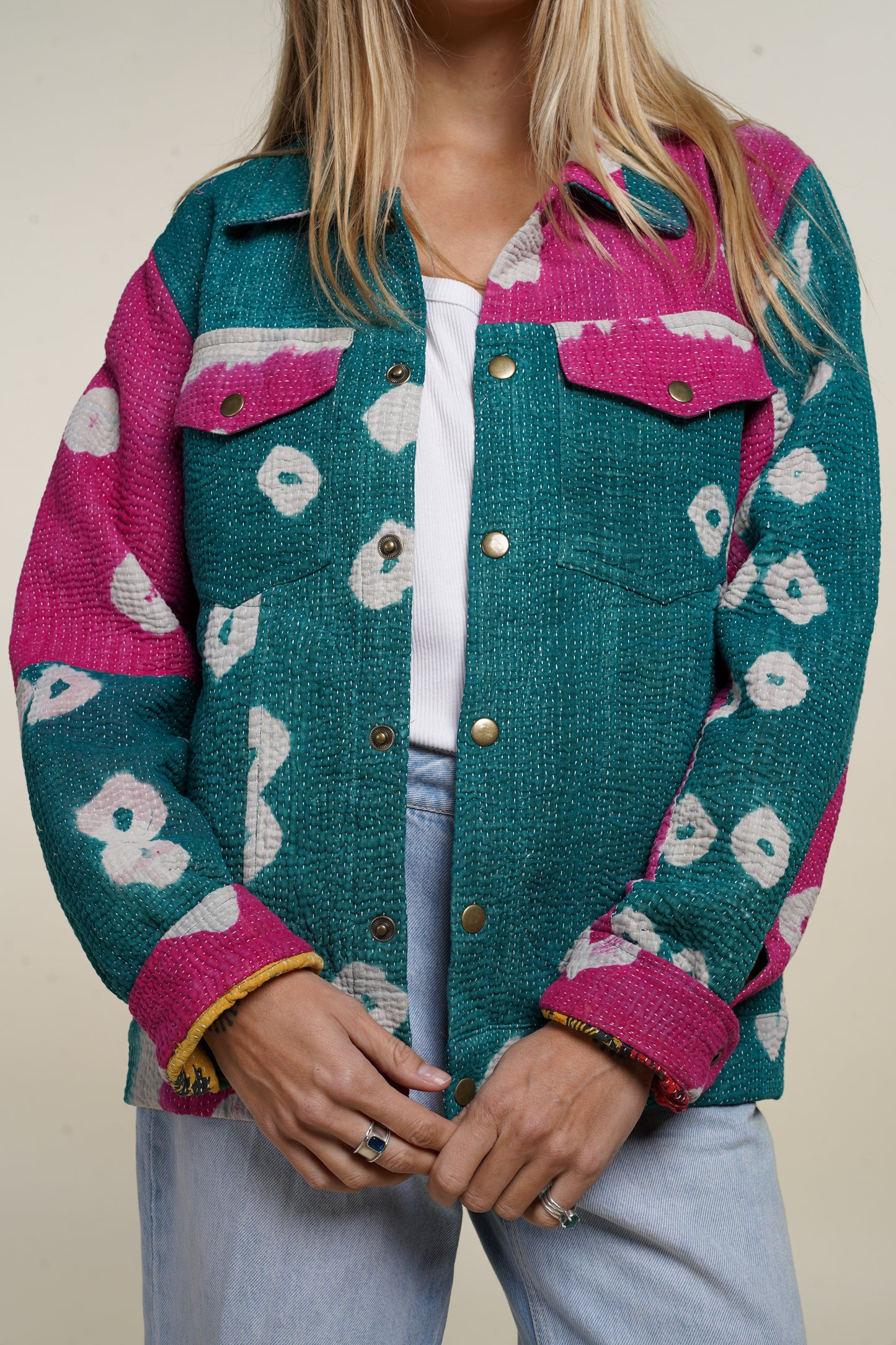 1. KANTHA DENIM JACKET S