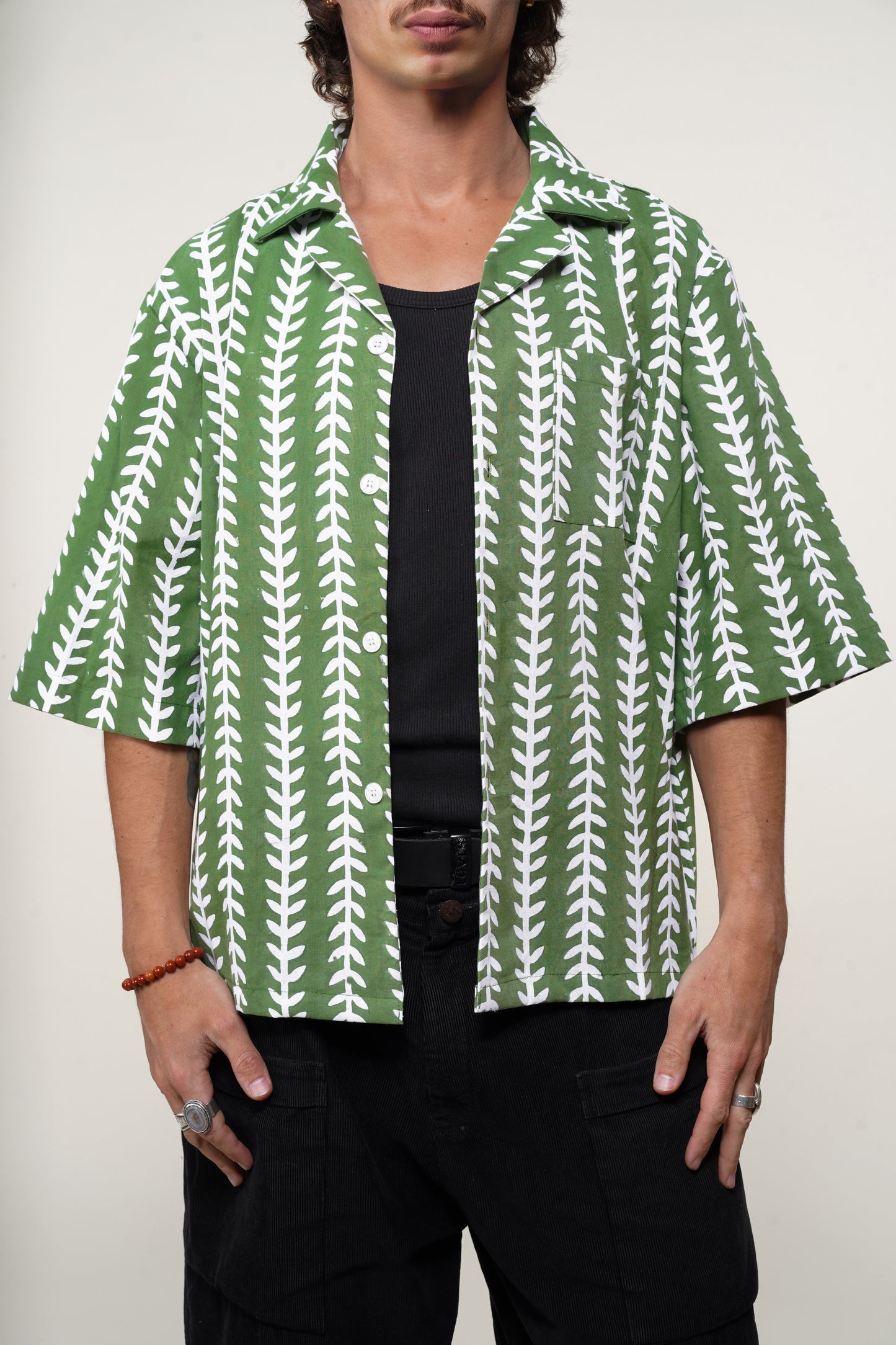 CHEMISE BLOCK PRINT OVERSIZE