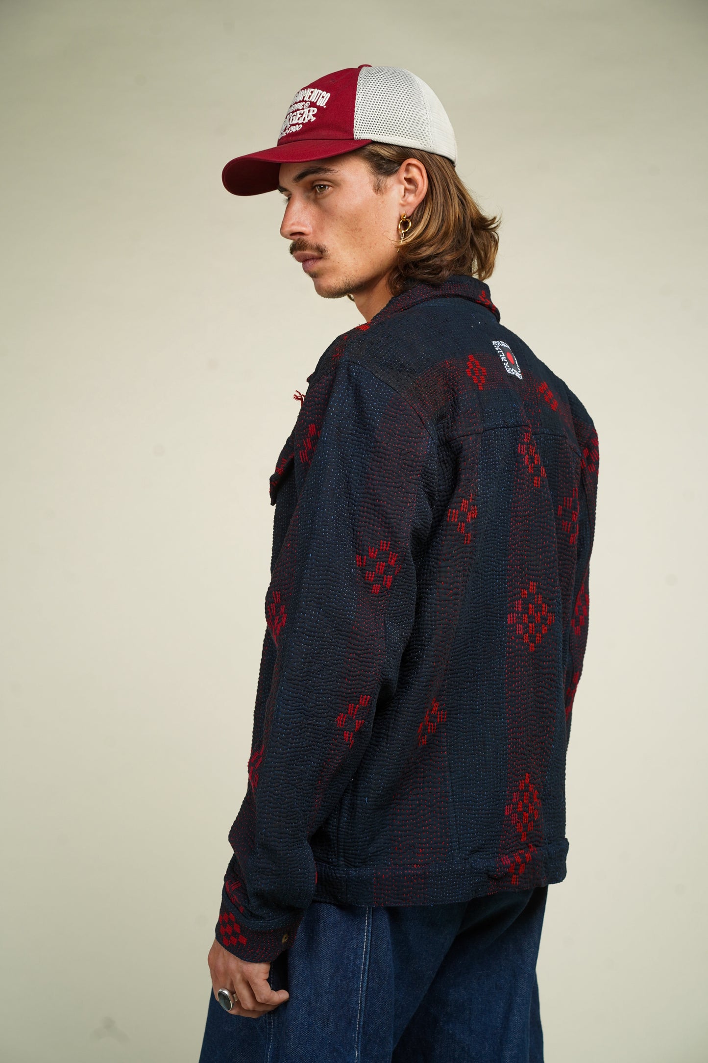 12. KANTHA DENIM JACKET L