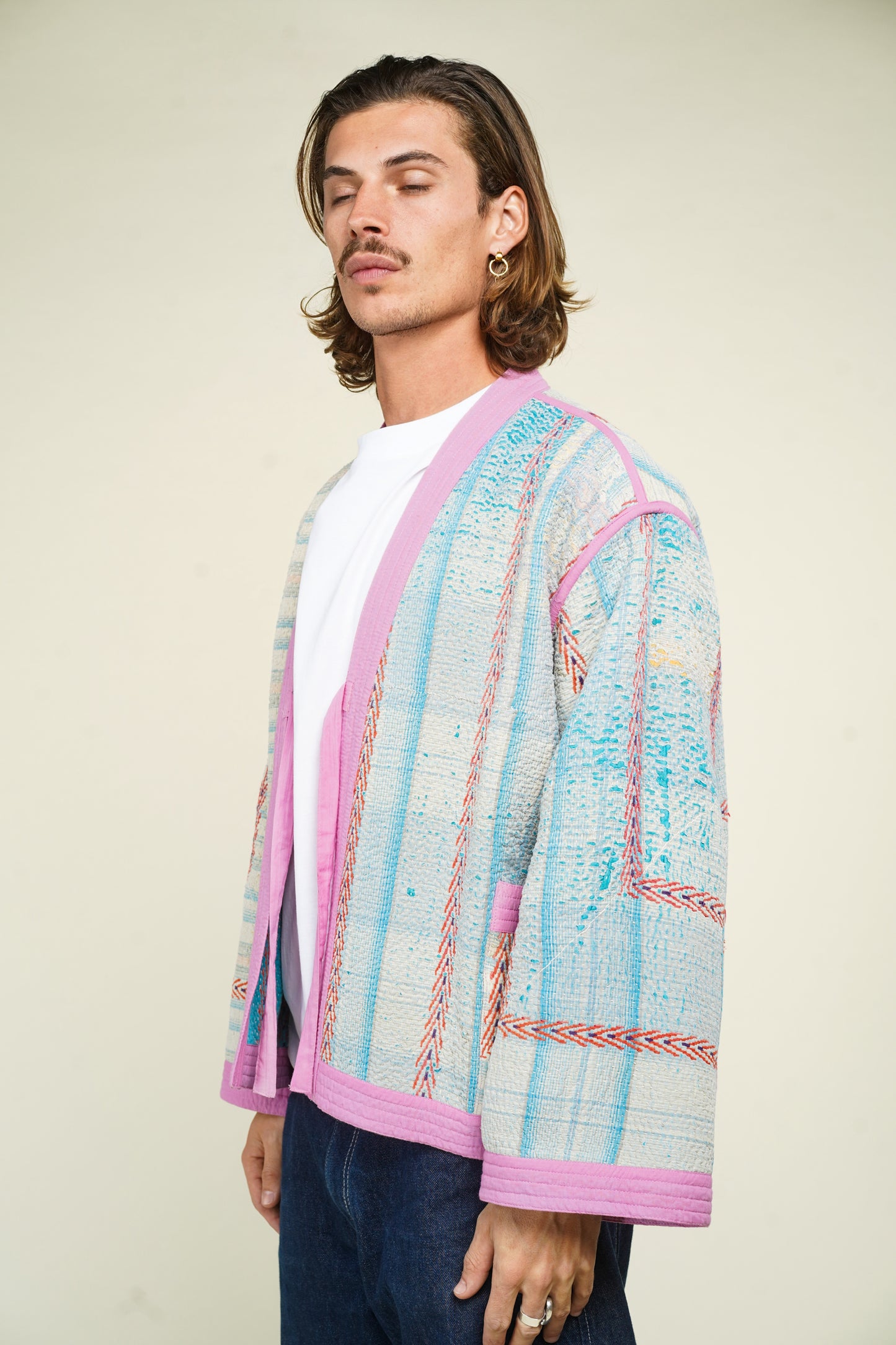 14. KIMONO REVERSIBLE KANTHA M/L