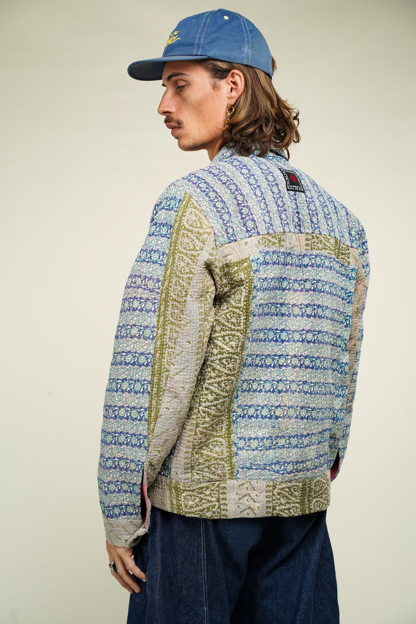 18. KANTHA DENIM JACKET M