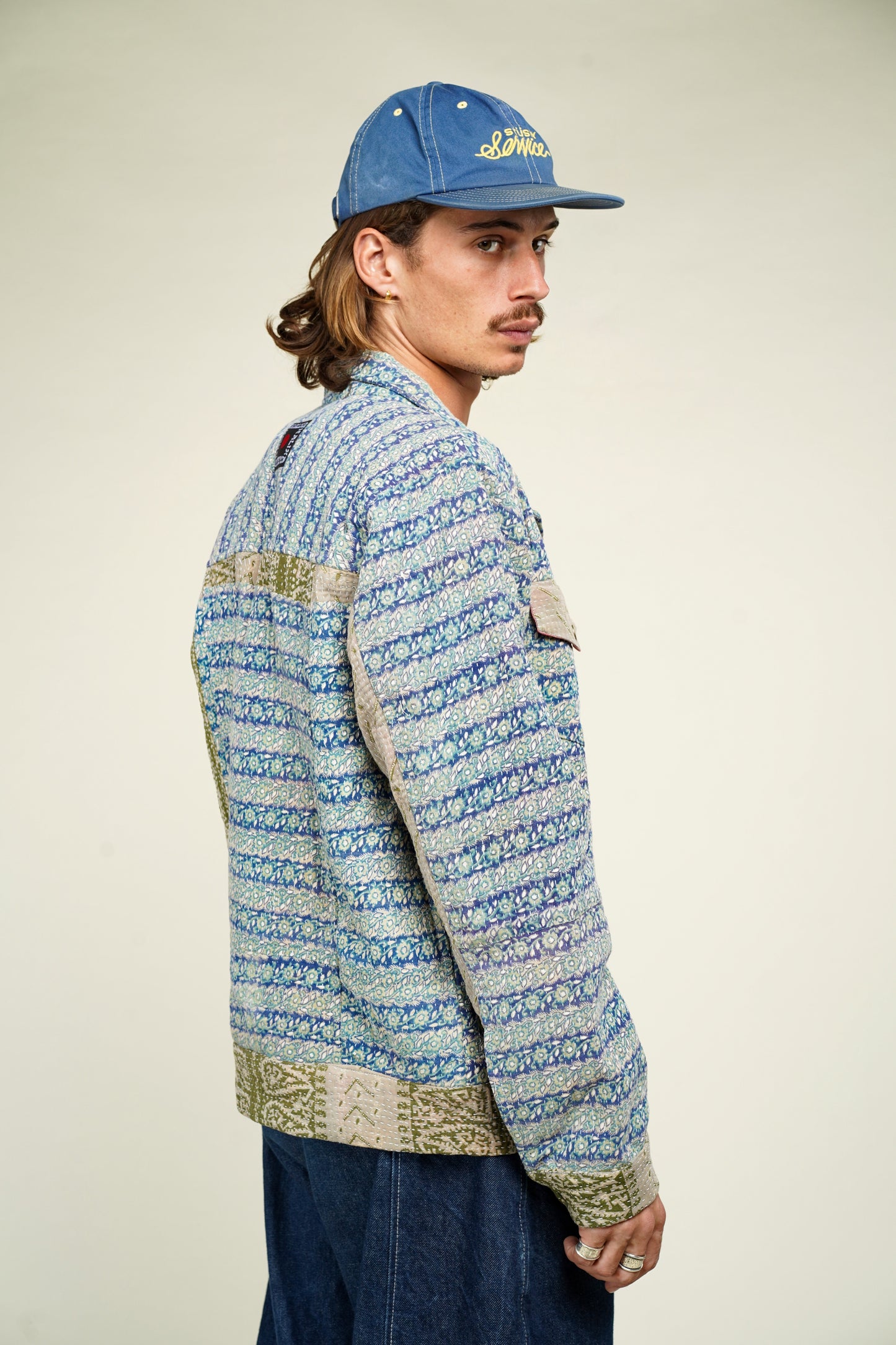 18. KANTHA DENIM JACKET M
