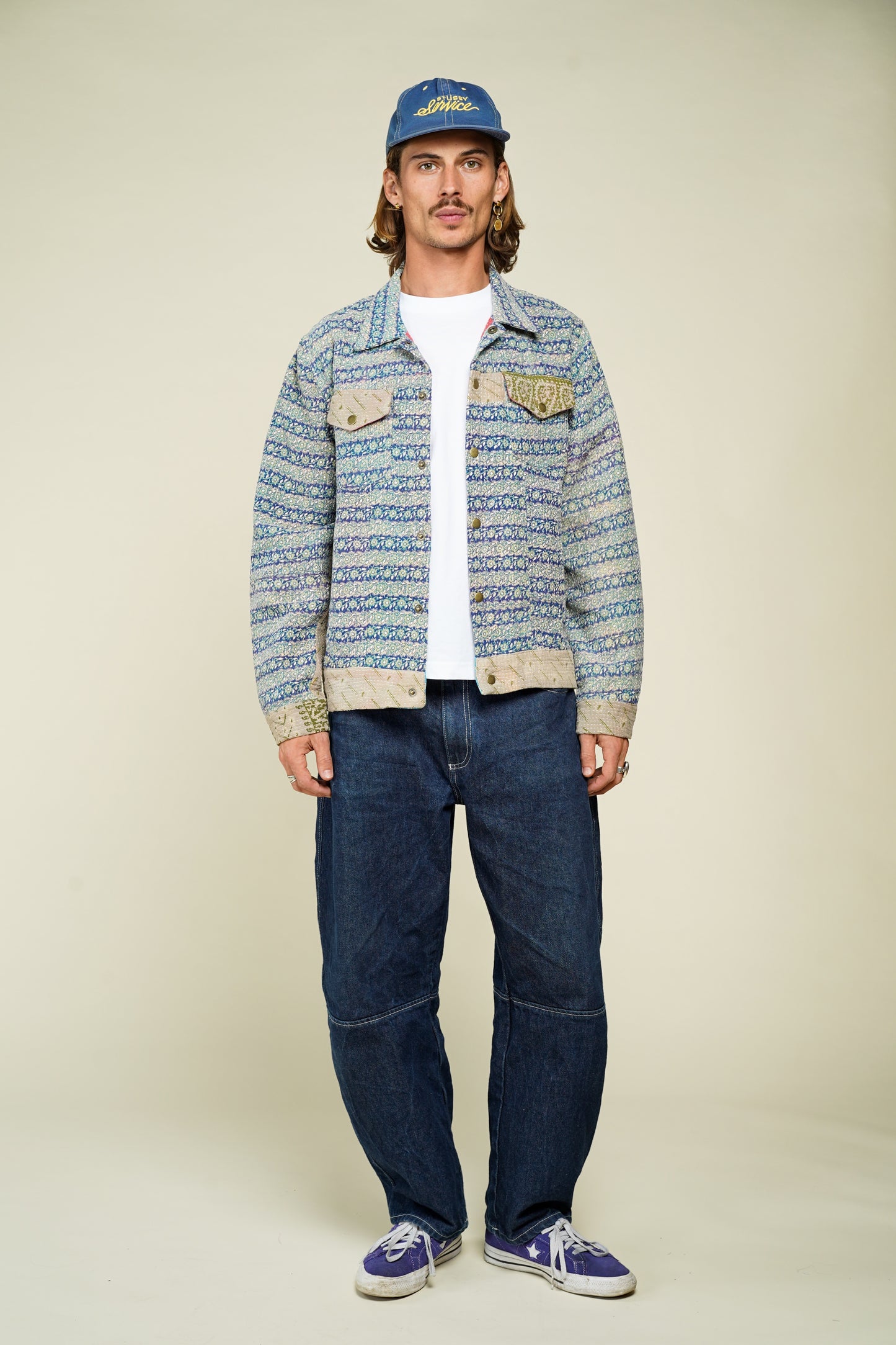 18. KANTHA DENIM JACKET M