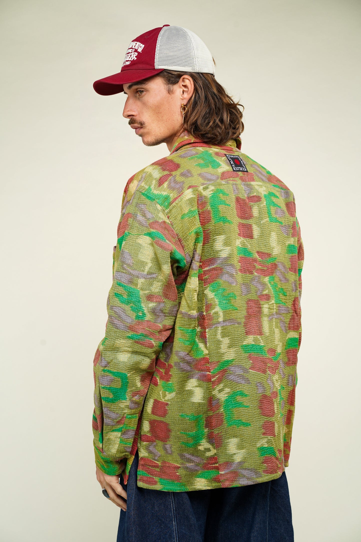 REVERSIBLE KANTHA OVERSHIRT 6