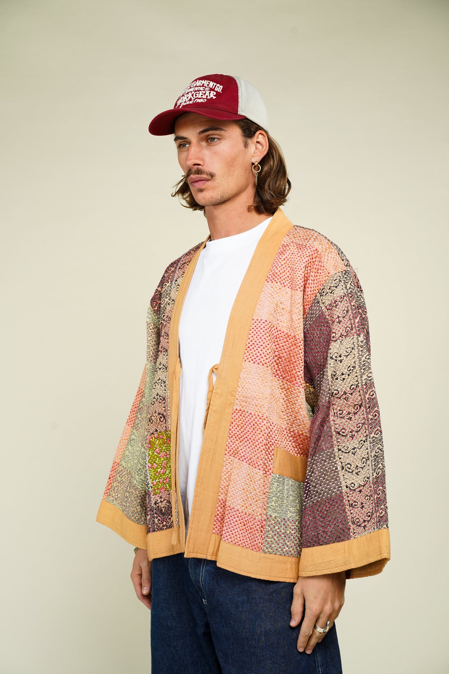 13. KIMONO KANTHA REVERSIBLE L/XL