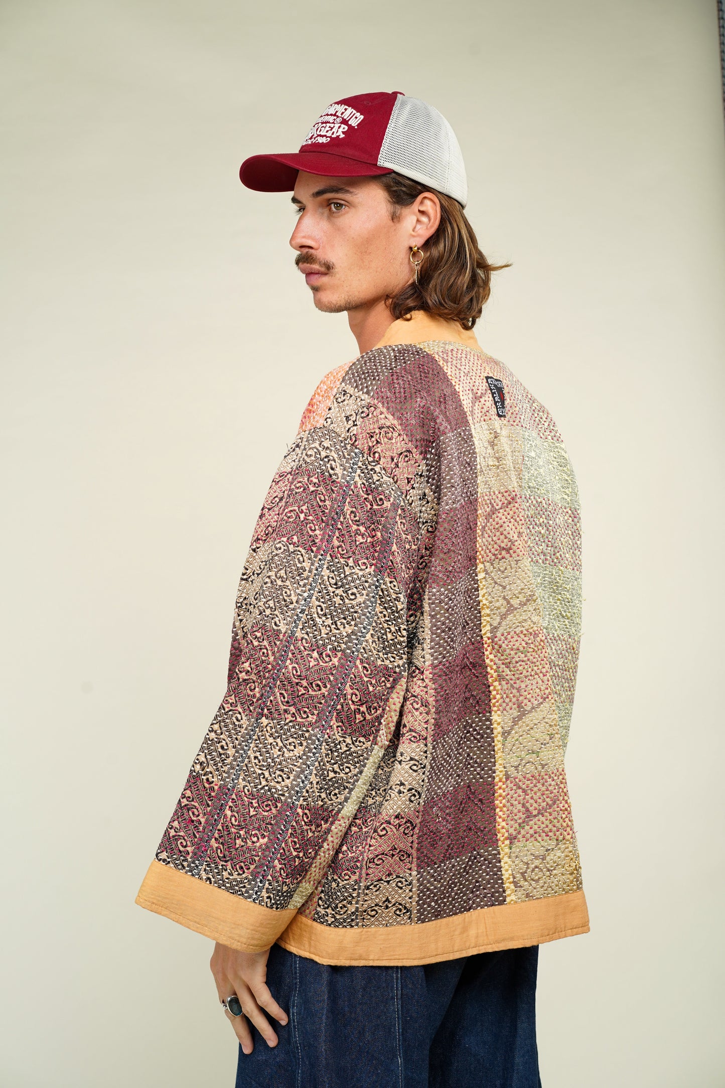13. KIMONO KANTHA REVERSIBLE L/XL