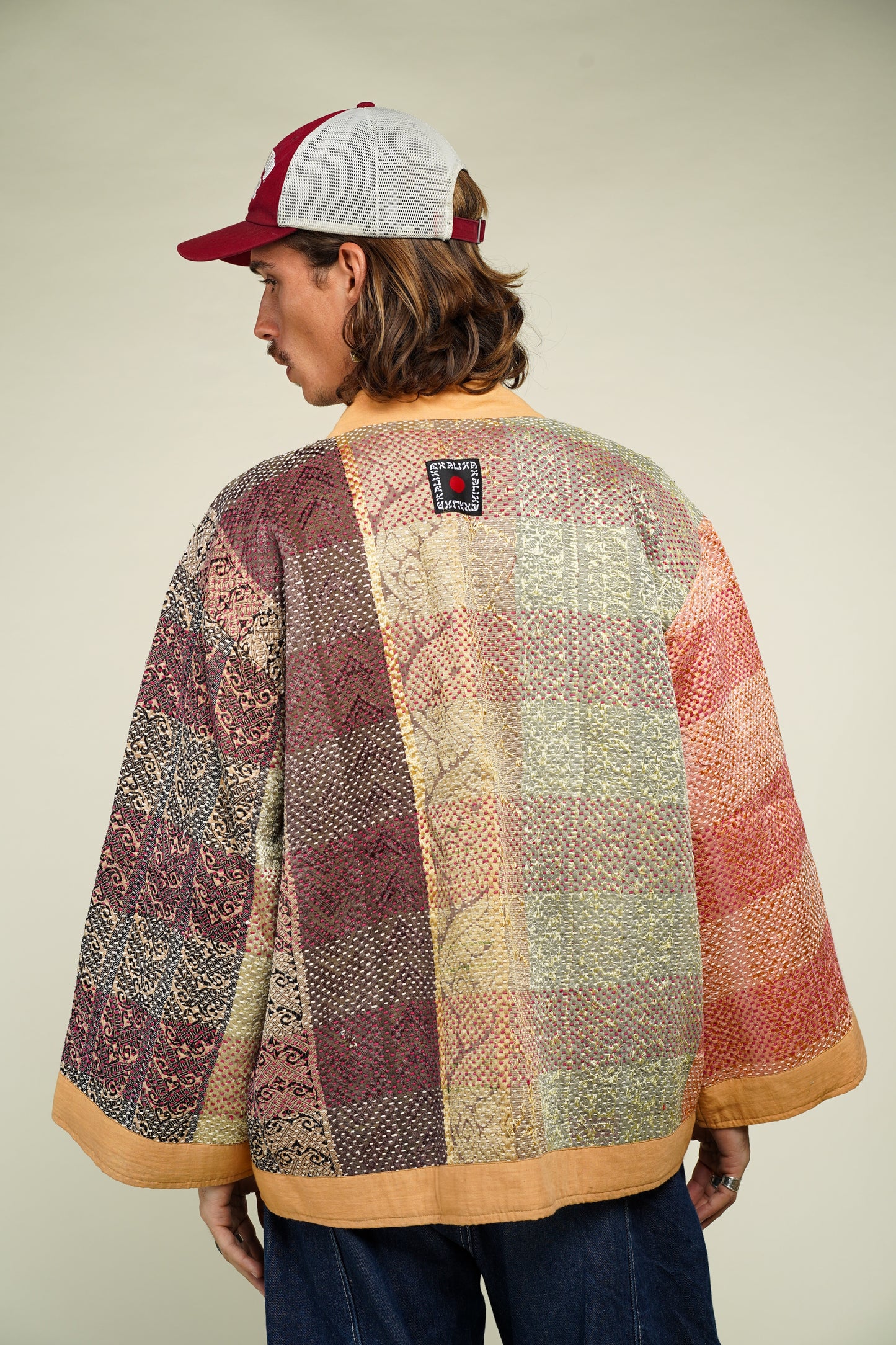 13. KIMONO KANTHA REVERSIBLE L/XL