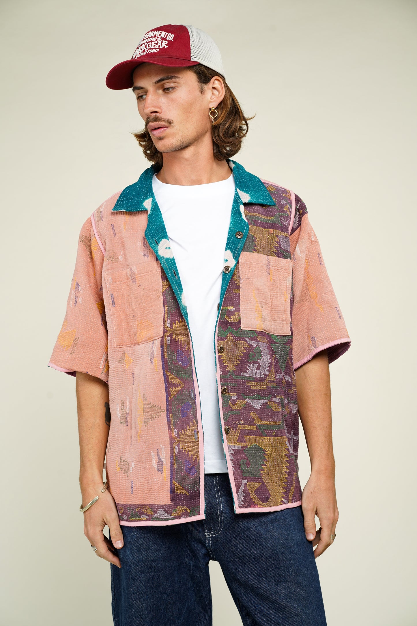 12. KANTHA SHIRT REVERSIBLE L