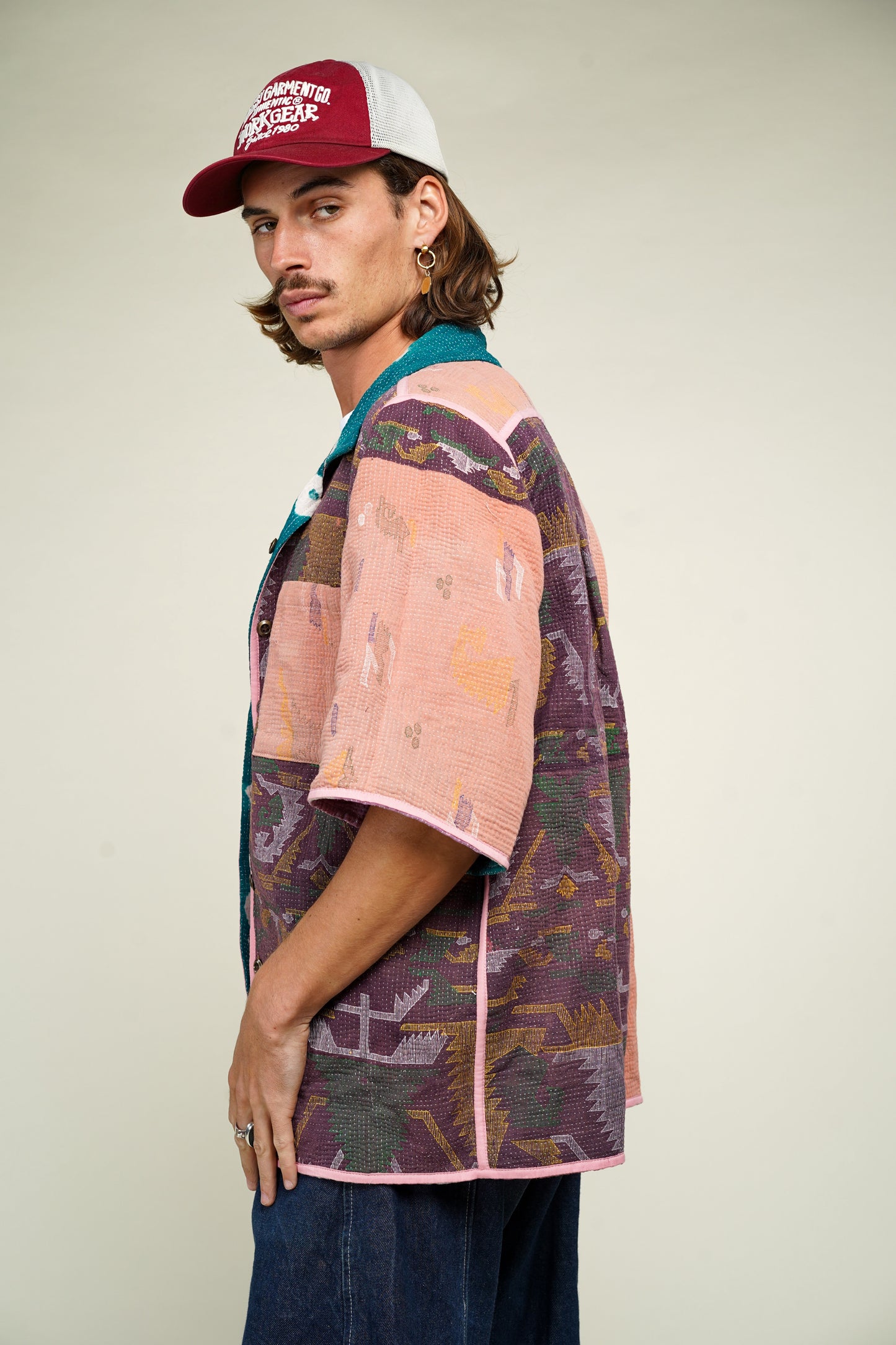 12. KANTHA SHIRT REVERSIBLE L