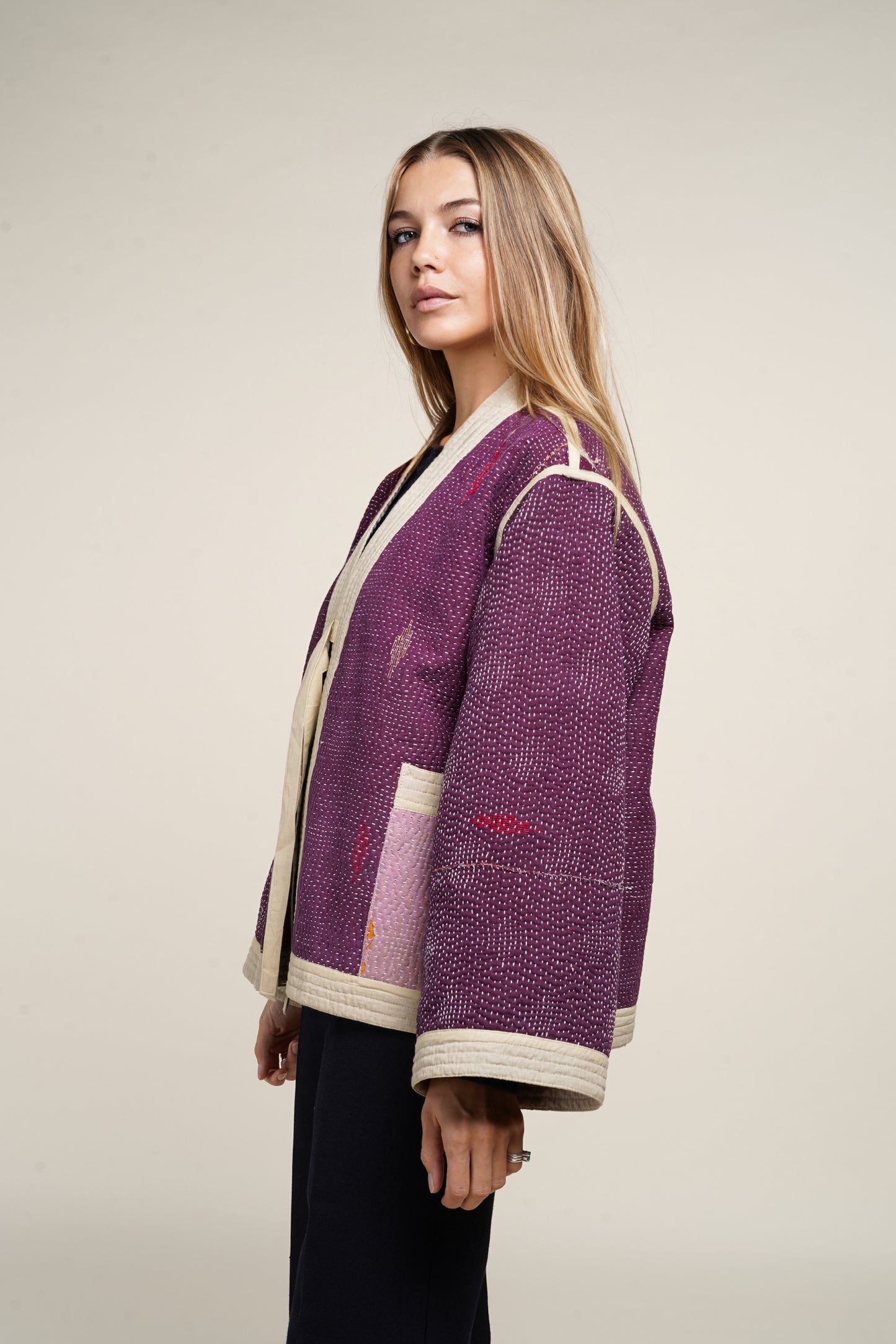 12. KIMONO KANTHA REVERSIBLE