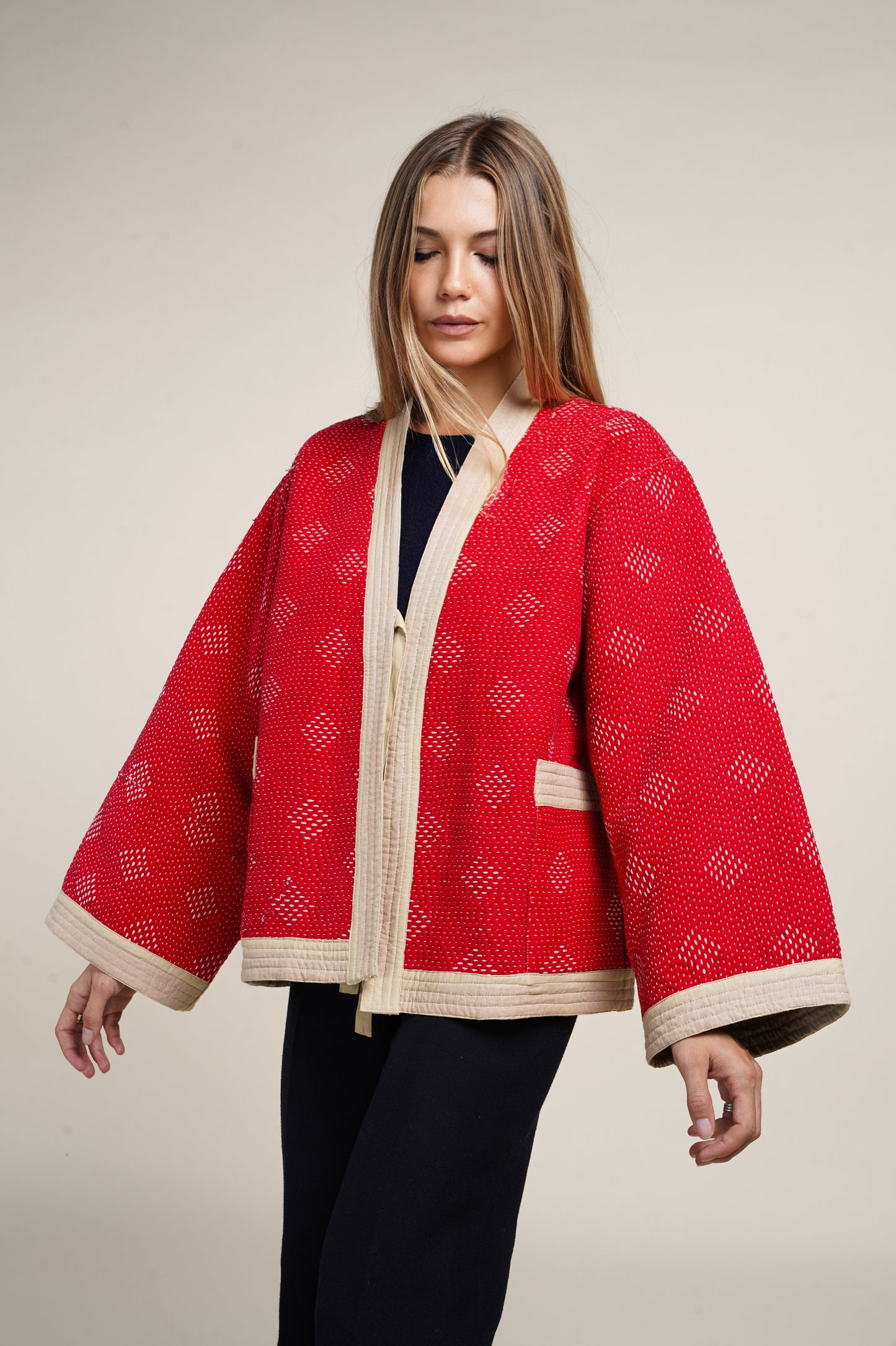 12. KIMONO KANTHA REVERSIBLE