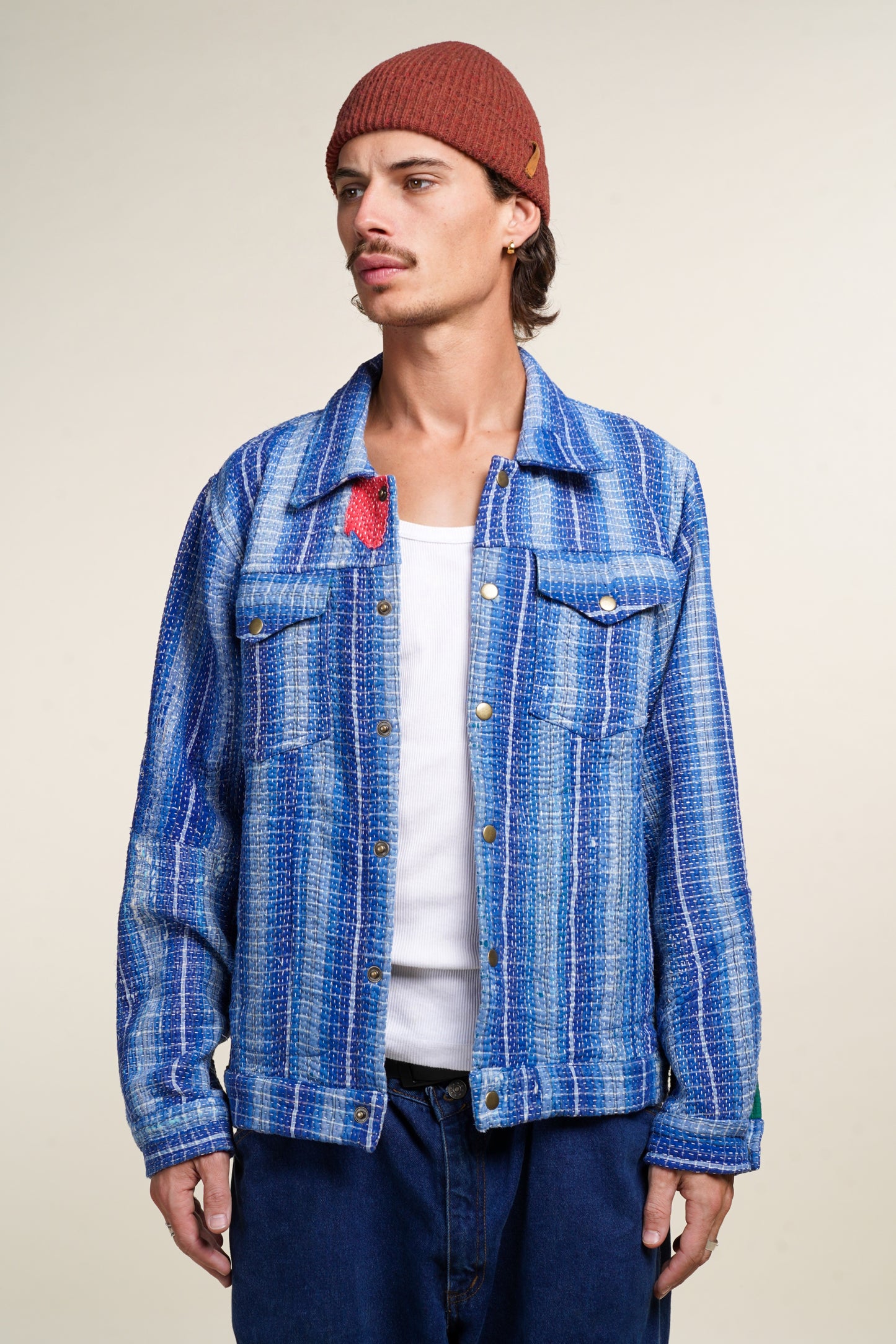 KANTHA DENIM JACKET 15