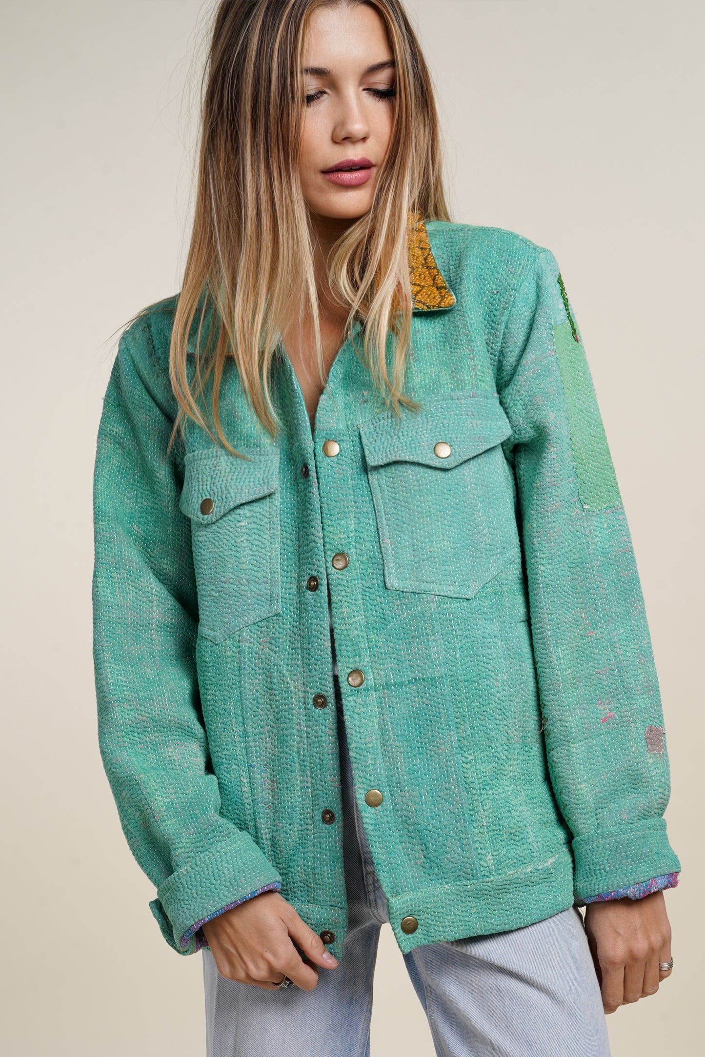 KANTHA DENIM JACKET 17