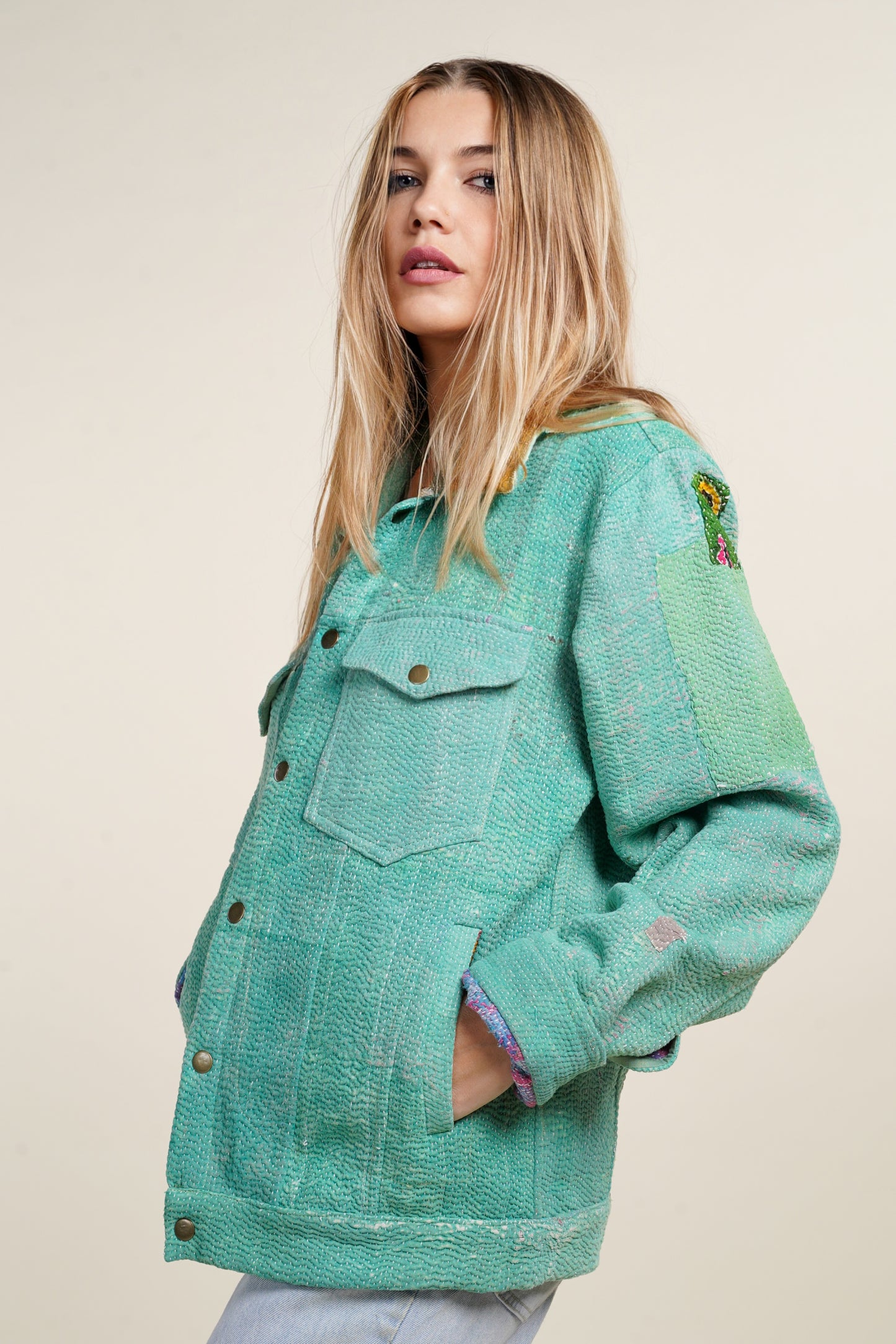 KANTHA DENIM JACKET 17