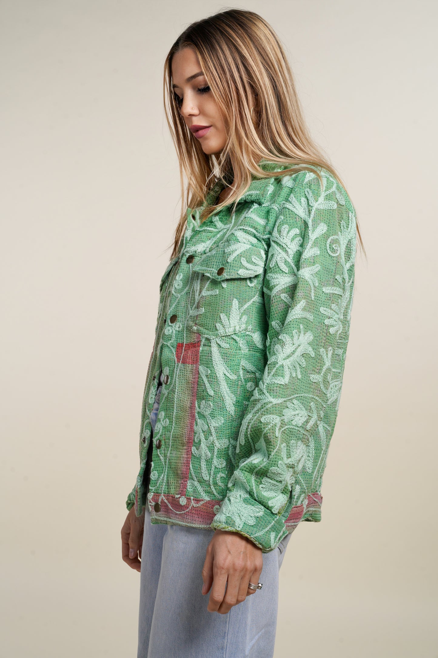 KANTHA DENIM JACKET 6