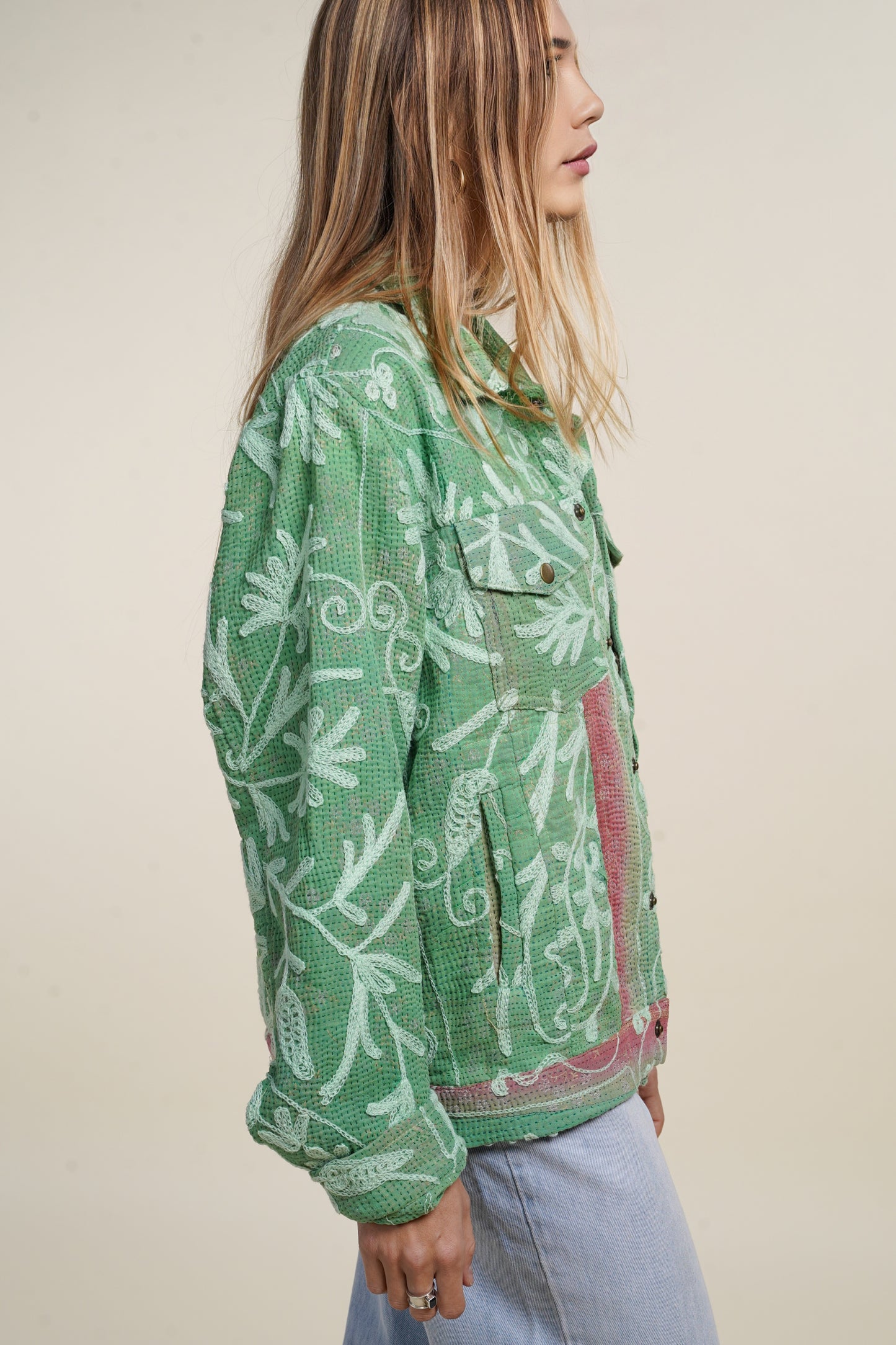 KANTHA DENIM JACKET 6