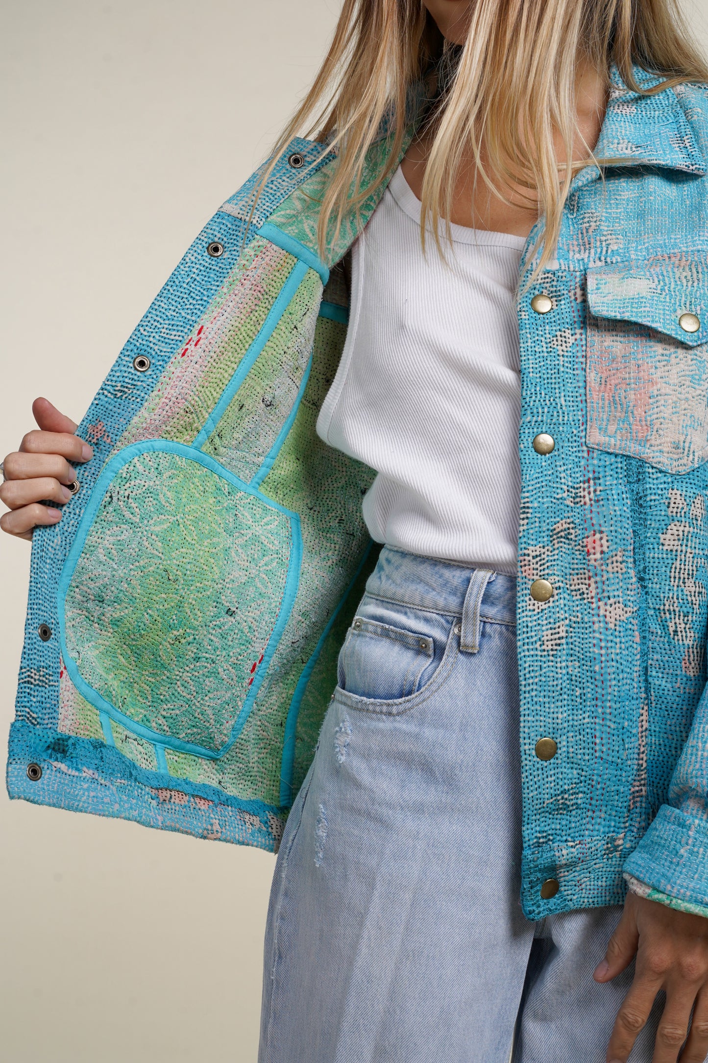 KANTHA DENIM JACKET 4