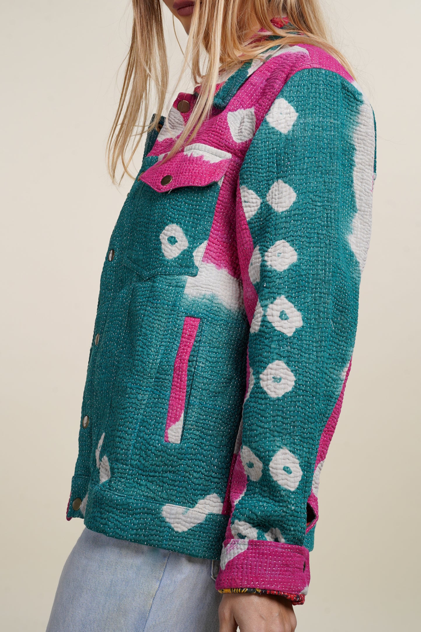 1. KANTHA DENIM JACKET S