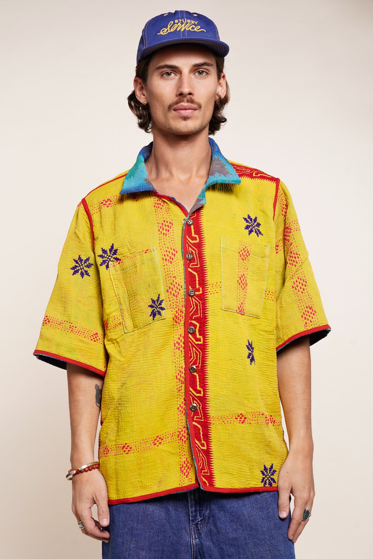1. KANTHA SHIRT REVERSIBLE M