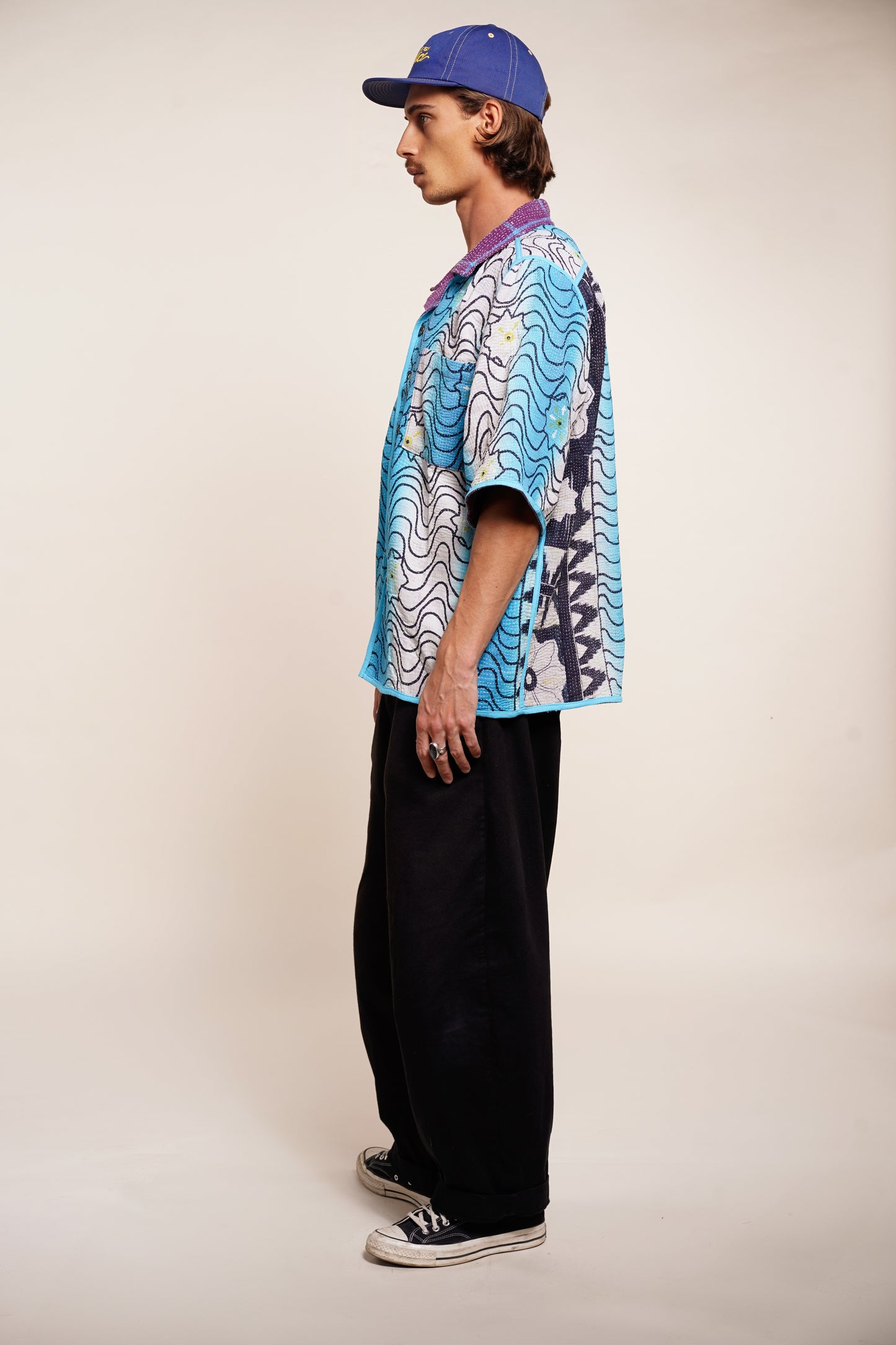 7. KANTHA SHIRT REVERSIBLE M