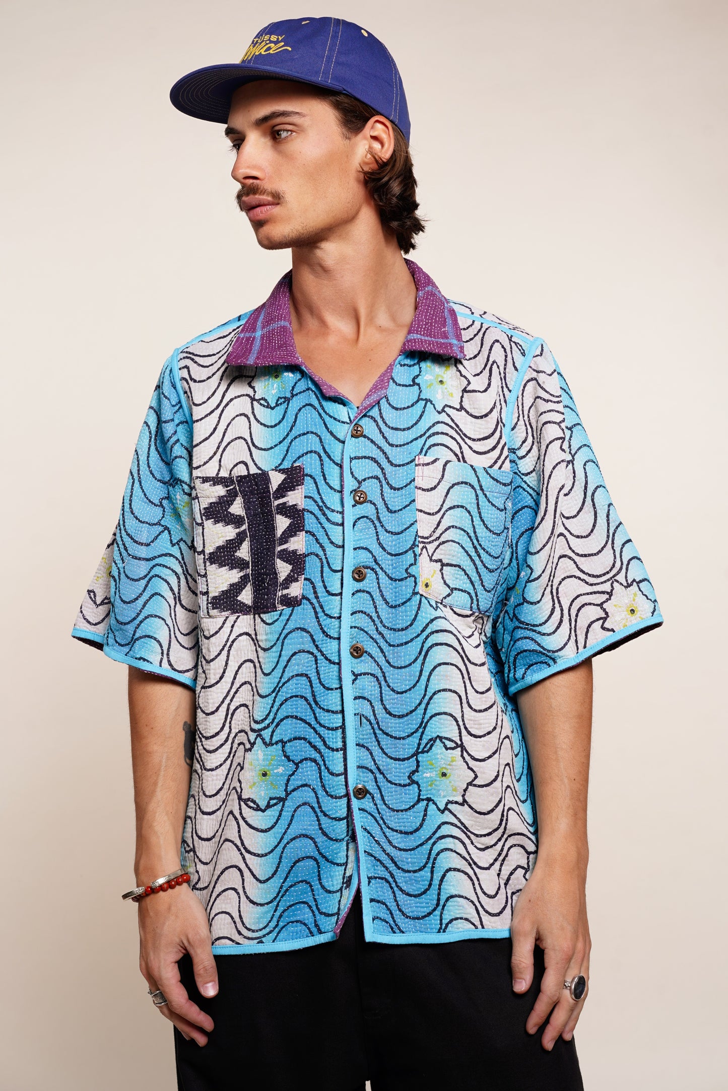 7. KANTHA SHIRT REVERSIBLE M