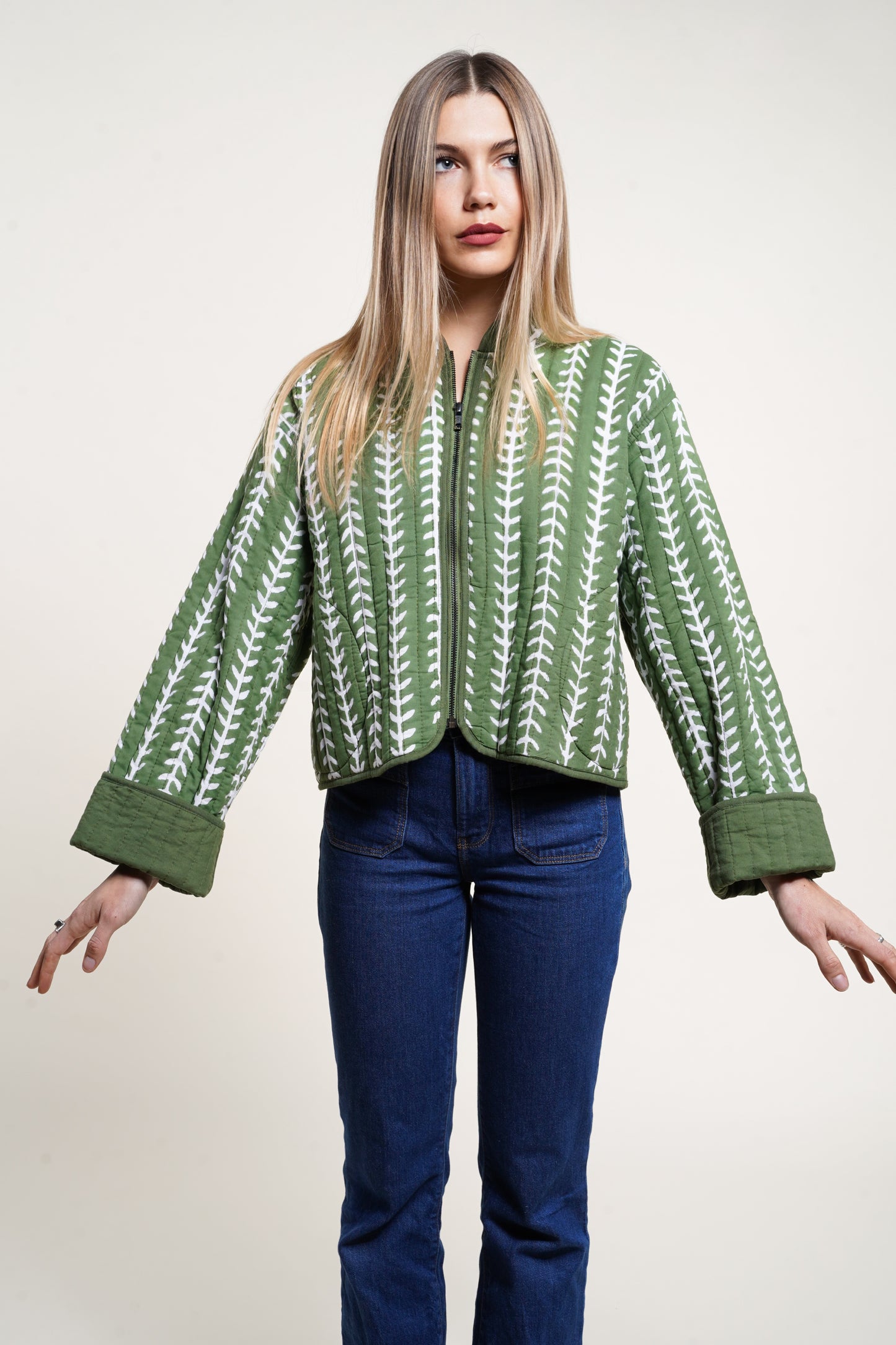 KALI JACKET GREEN MATISSE