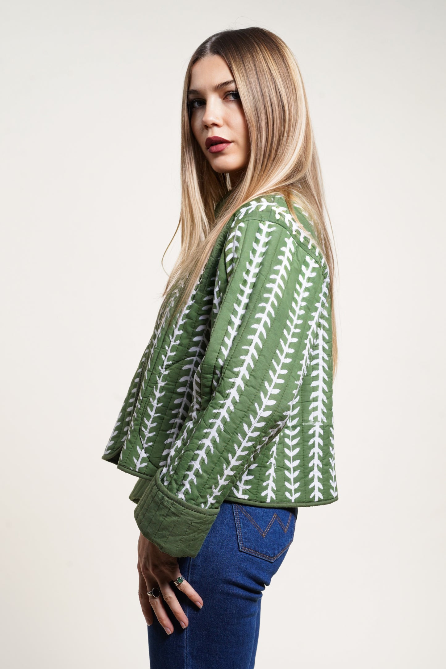 KALI JACKET GREEN MATISSE