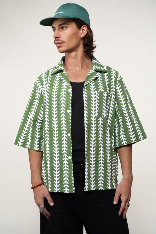 CHEMISE BLOCK PRINT OVERSIZE