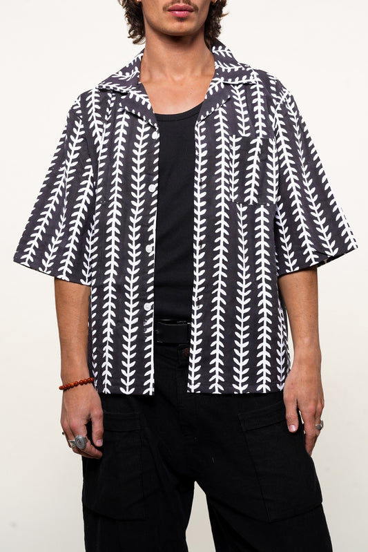 CHEMISE BLOCK PRINT OVERSIZE