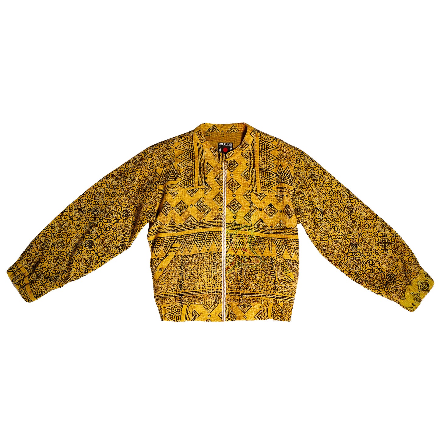 BOMBERS KANTHA AJRAK JAUNE