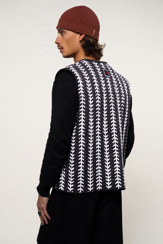 GILET MATELASSÉ BLACK MATISSE