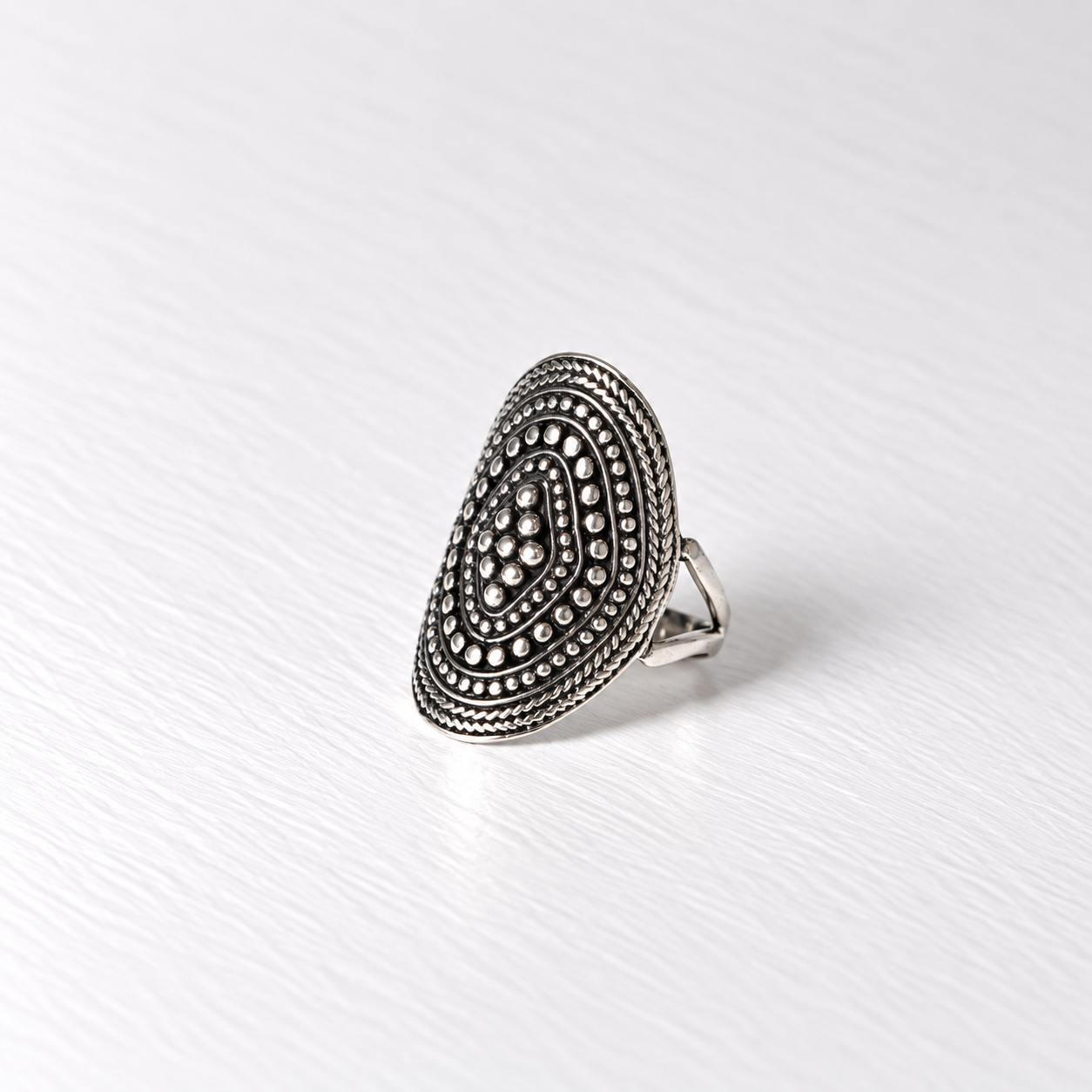 ETHNIC — Bague en argent 925