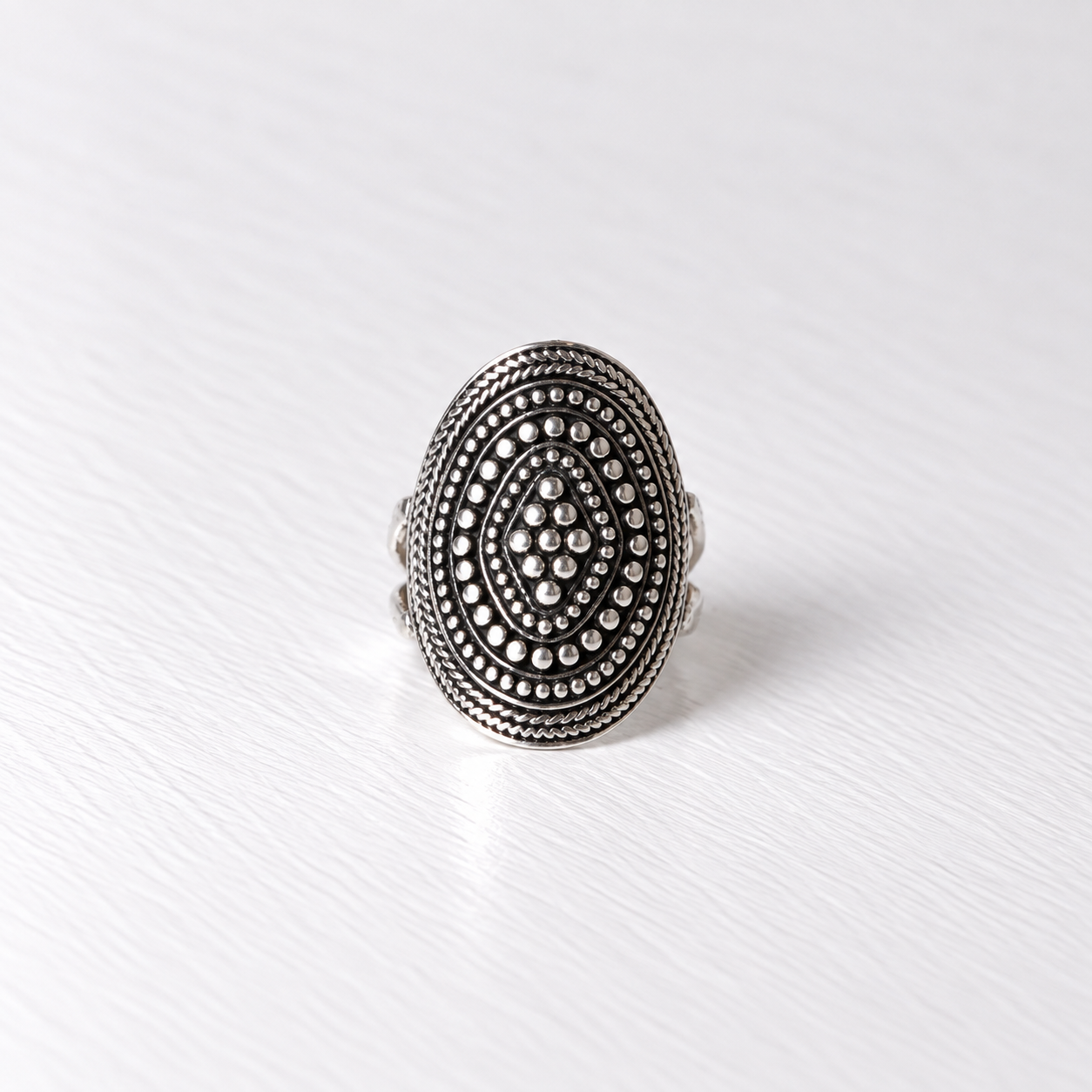 ETHNIC — Bague en argent 925